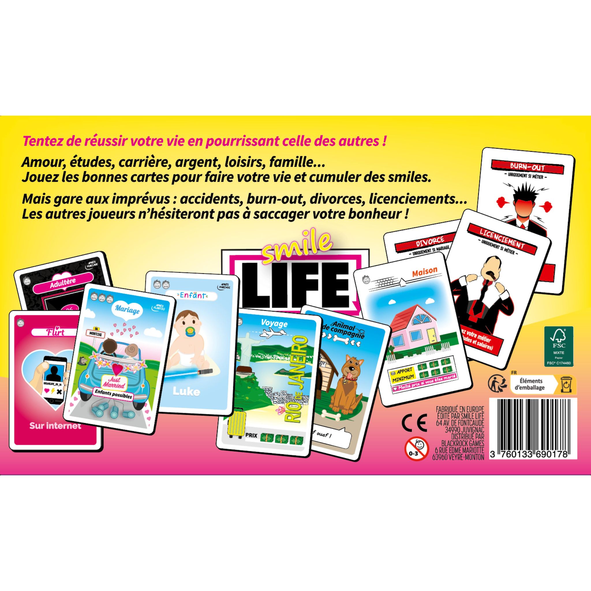 Voir la diapositive 3 : BLACKROCK GAMES Jeu Smile Life