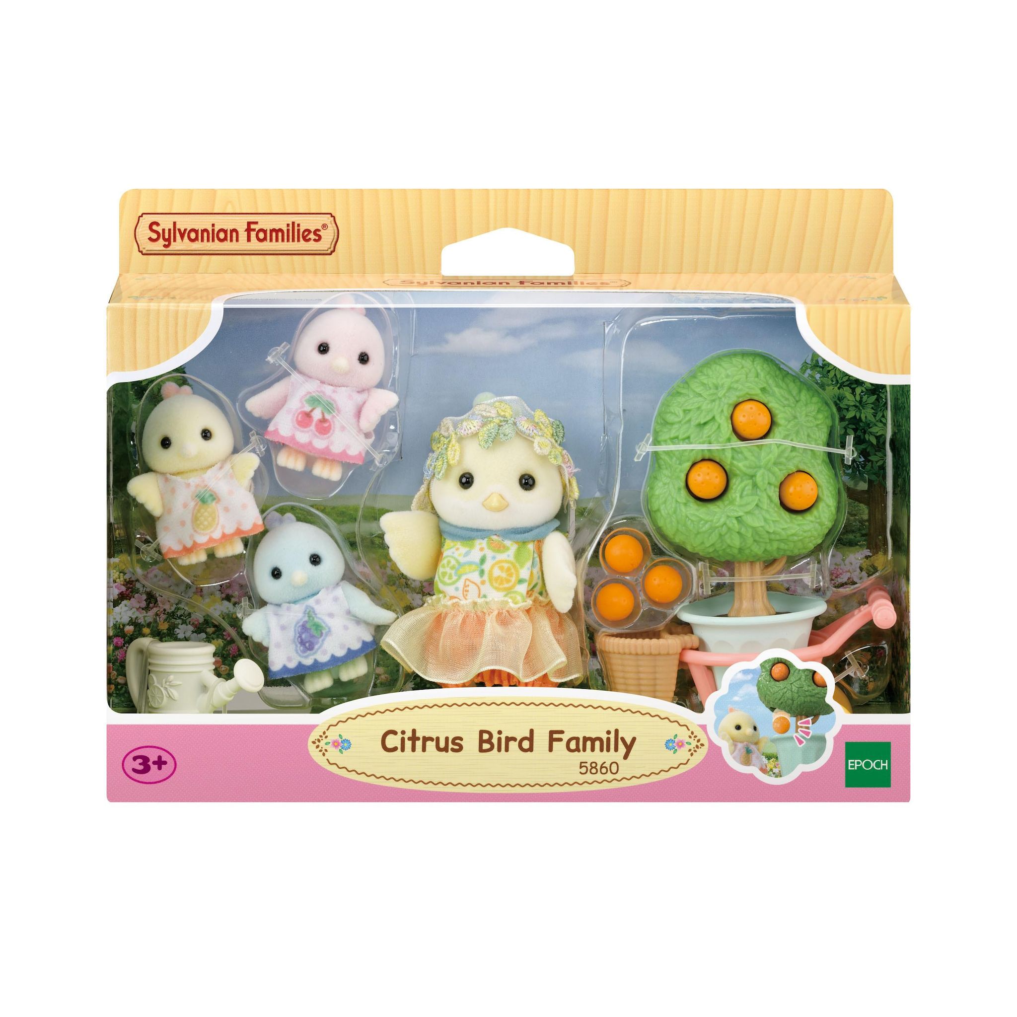 EPOCH D'ENFANCE Oiseau Citrus Famille Sylvanian