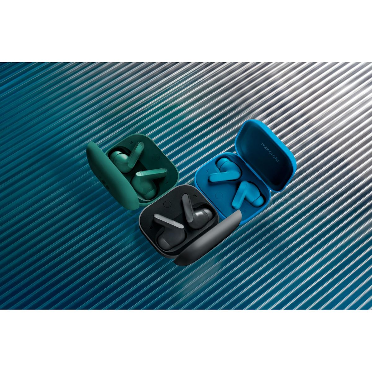 MOTOROLA Buds Bass Dark Shadow - Noir