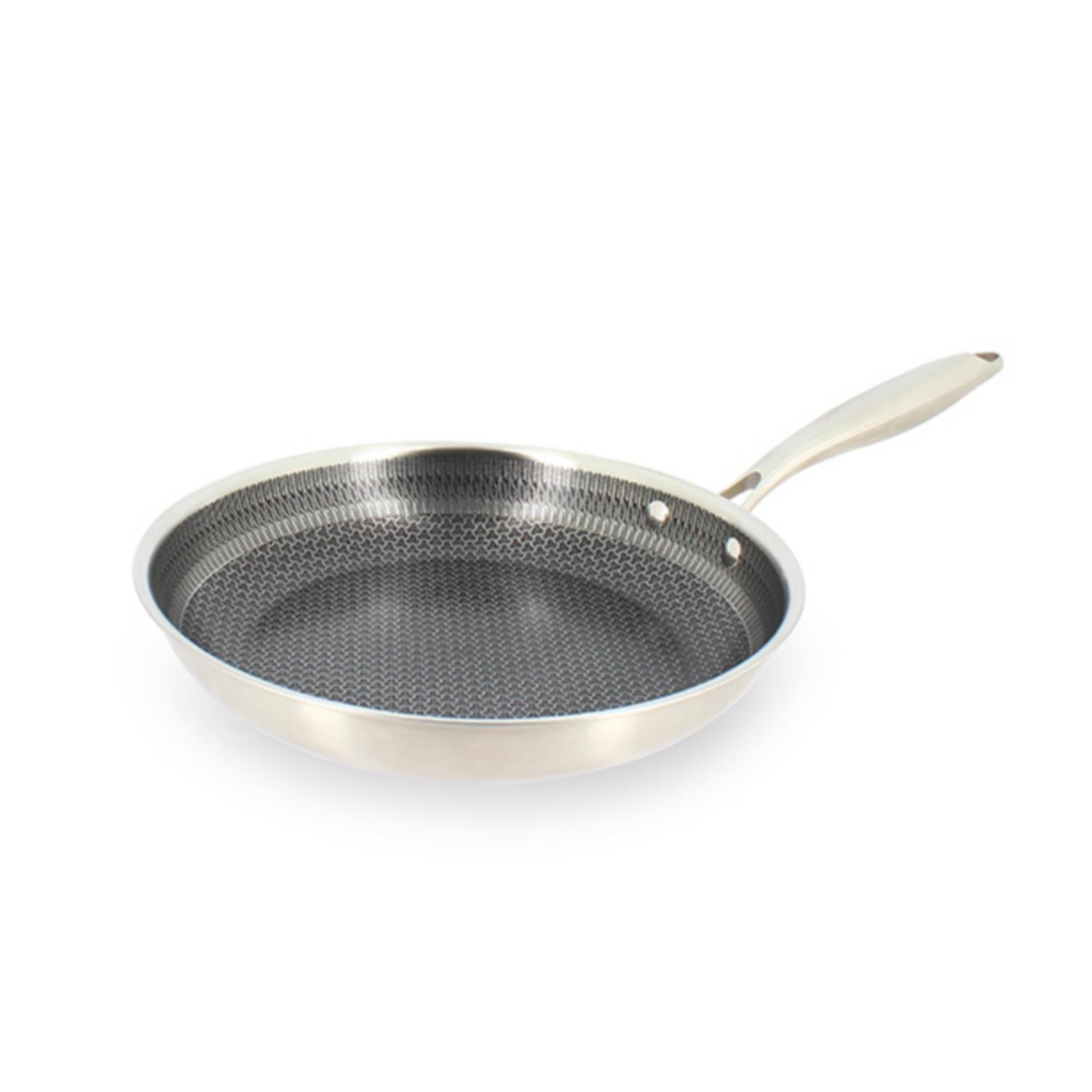 LEBRUN Poêle 28cm revêtement en céramique nid abeille menastyl