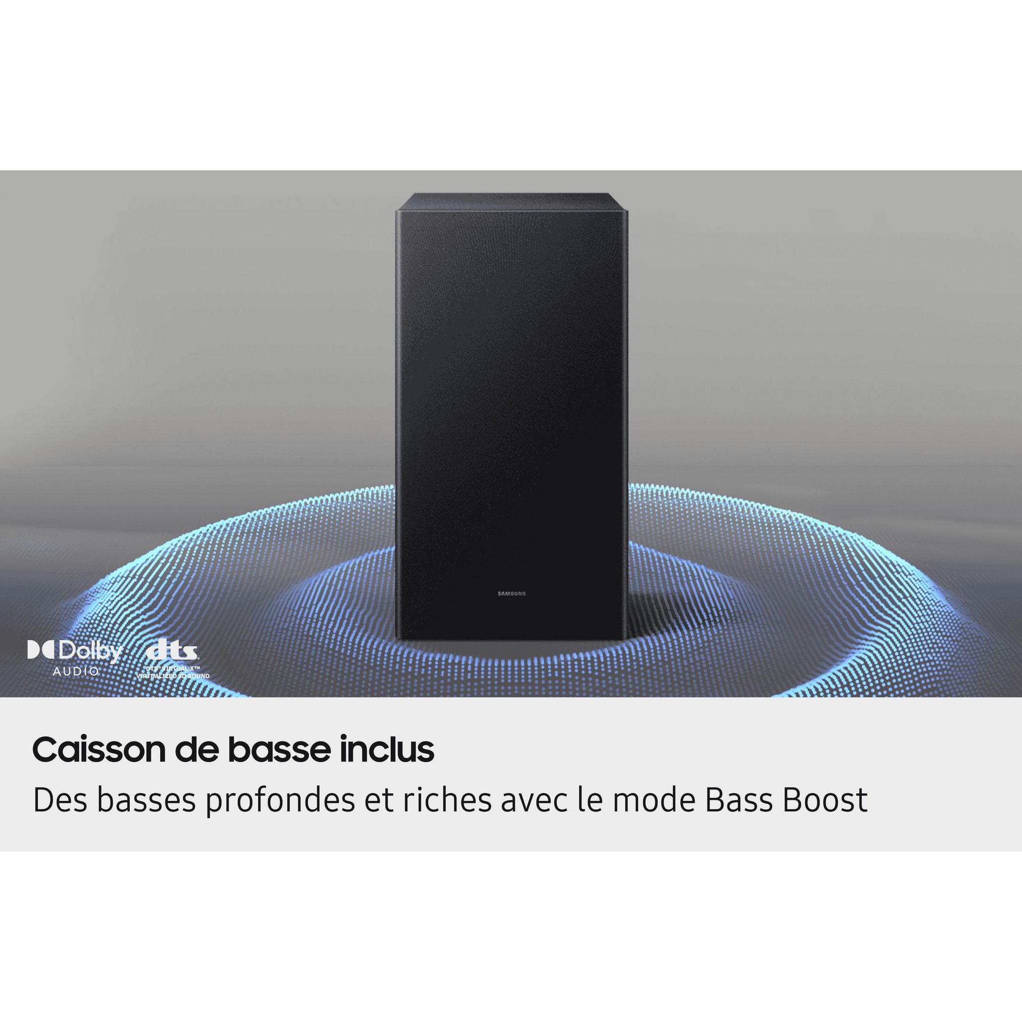 Voir la diapositive 5 : SAMSUNG Barre de Son HW B460F XE 2025