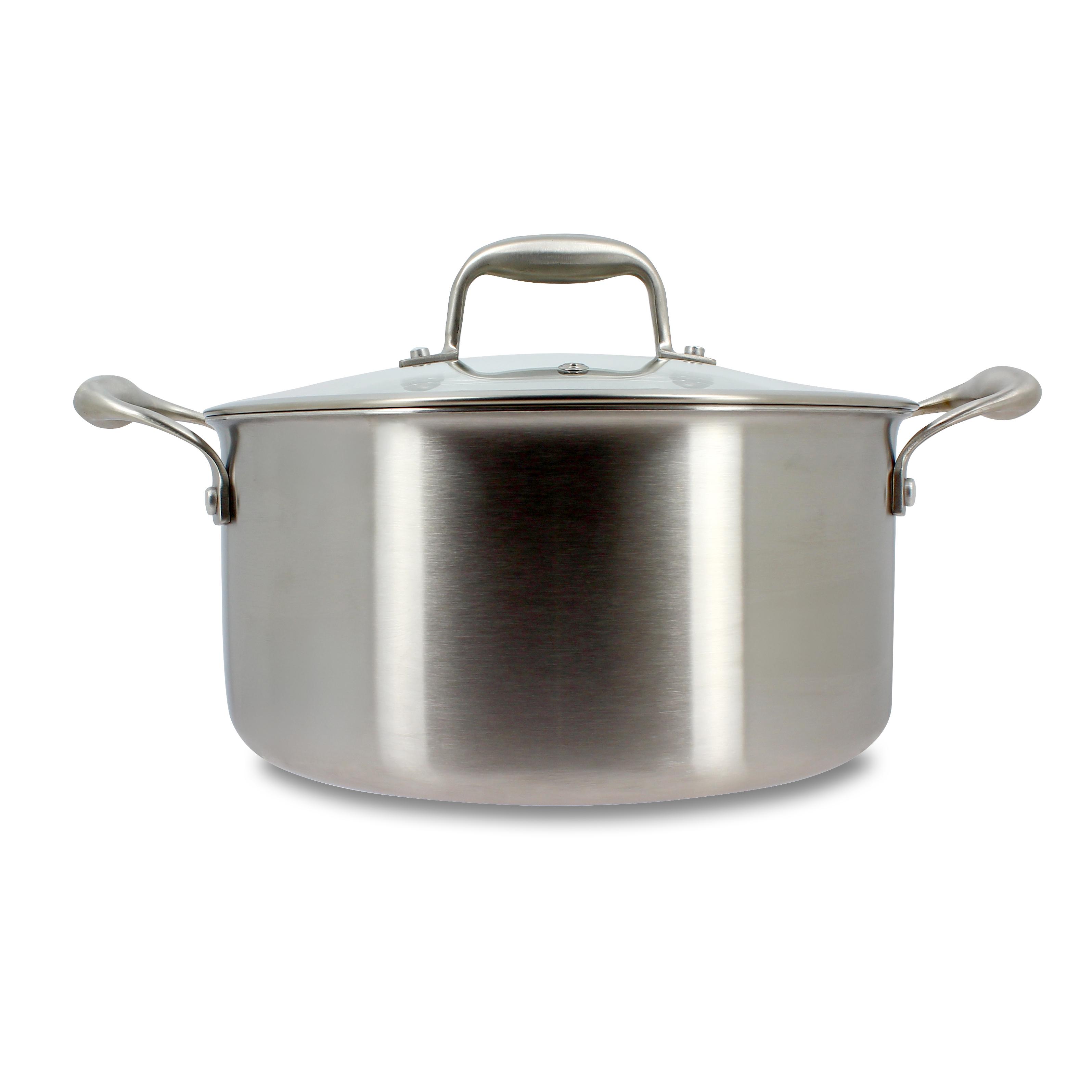 LEBRUN Faitout 24cm +couvercle revêtement en céramique nid abeille menastyl