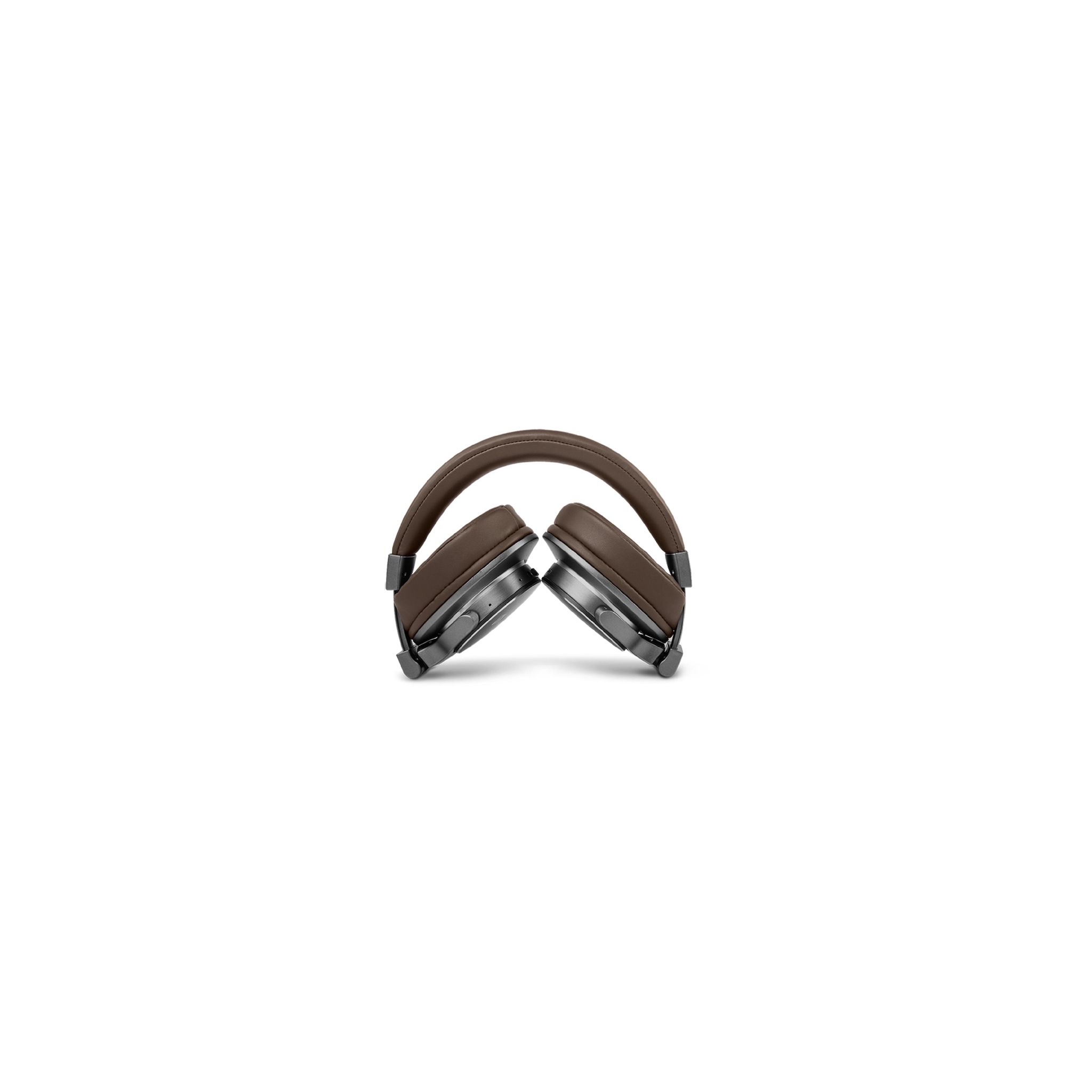 Voir la diapositive 3 : MUSE Casque Bluetooth Circum-aural M-278BT - Marron