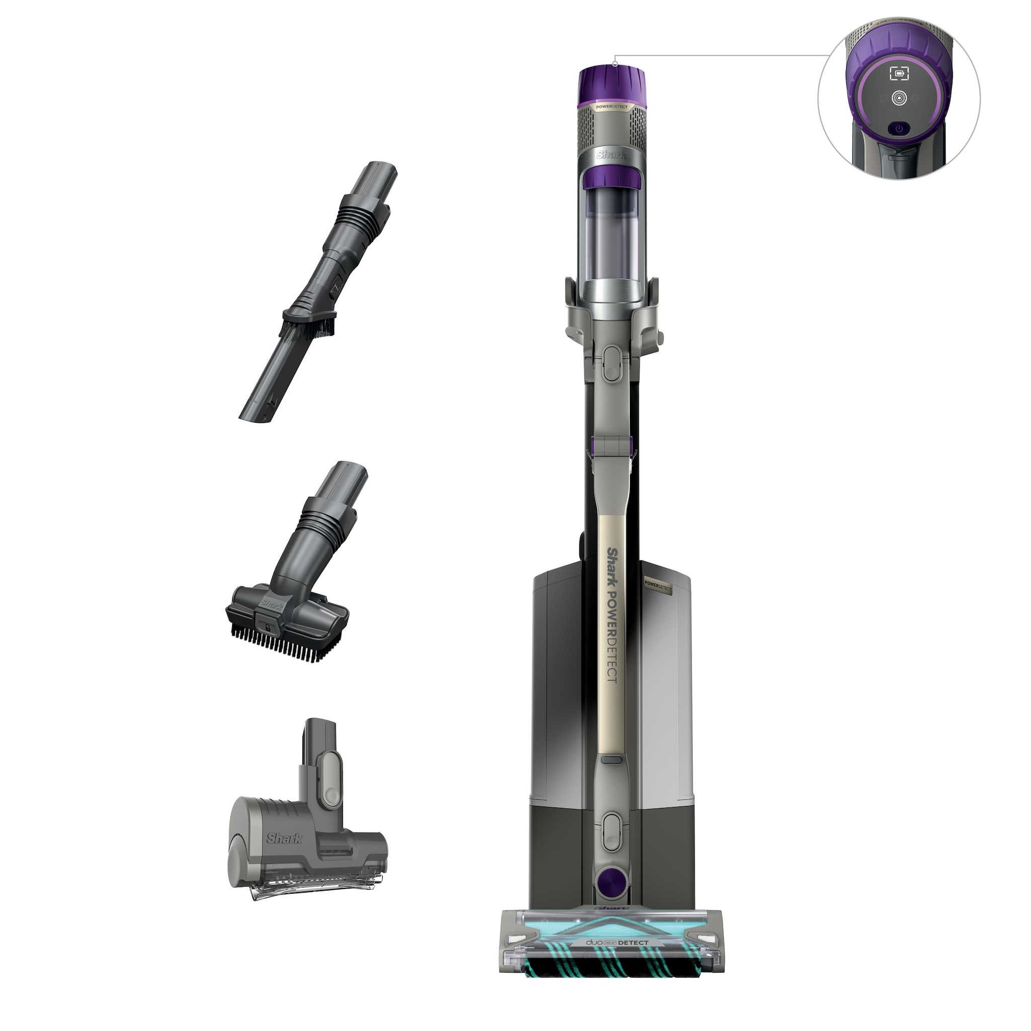 Voir la diapositive 3 : SHARK Aspirateur balai IP3251EUT - Gris