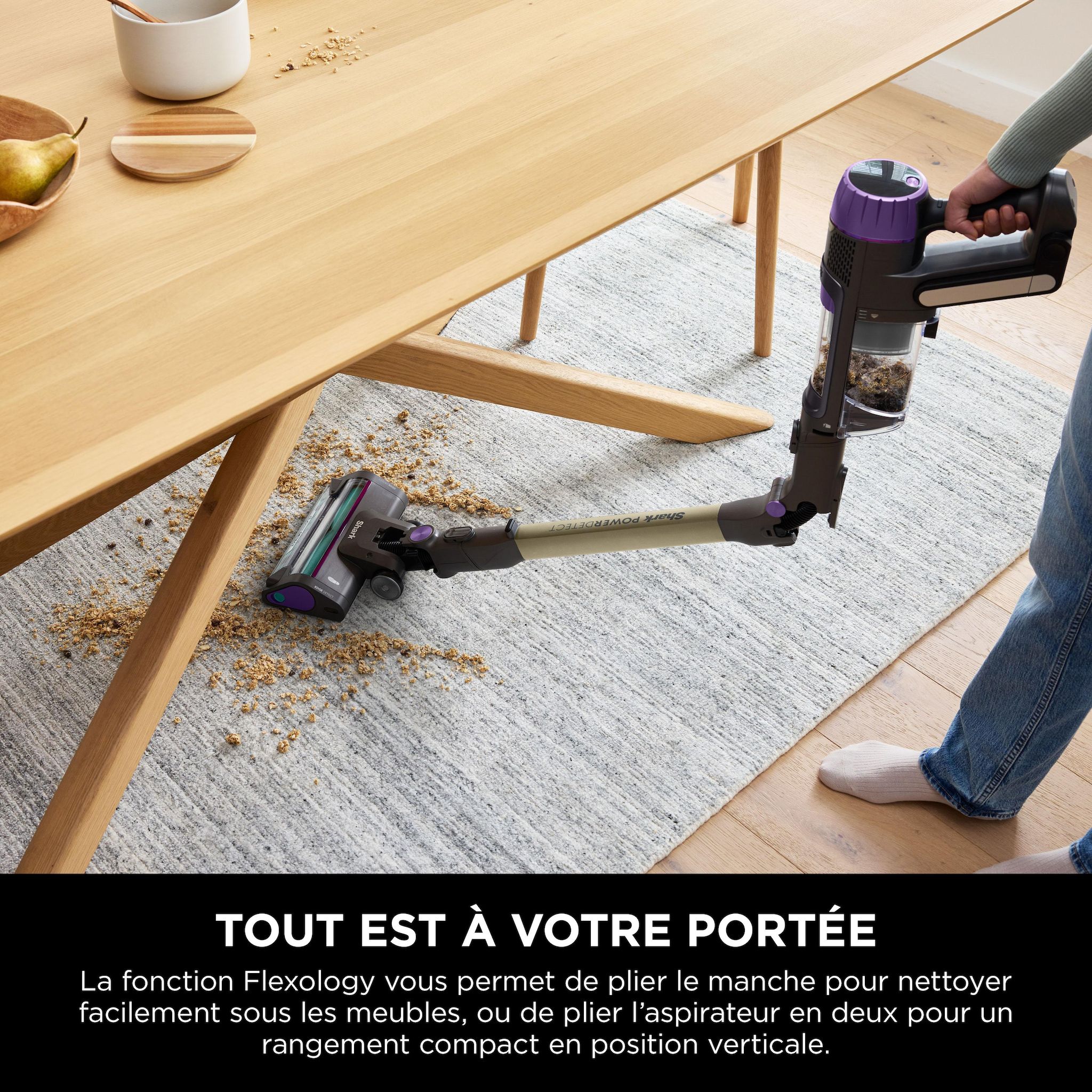 Voir la diapositive 11 : SHARK Aspirateur balai IP3251EUT - Gris