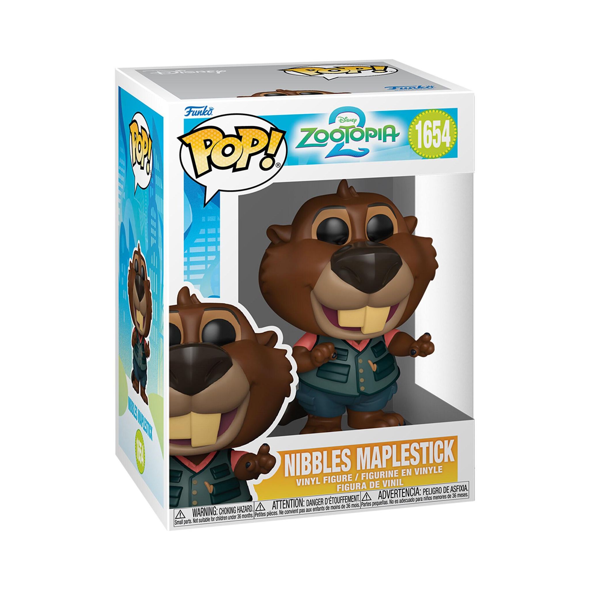 FUNKO Figurine Pop Zootopia 2 Nibbles Maplestick Disney