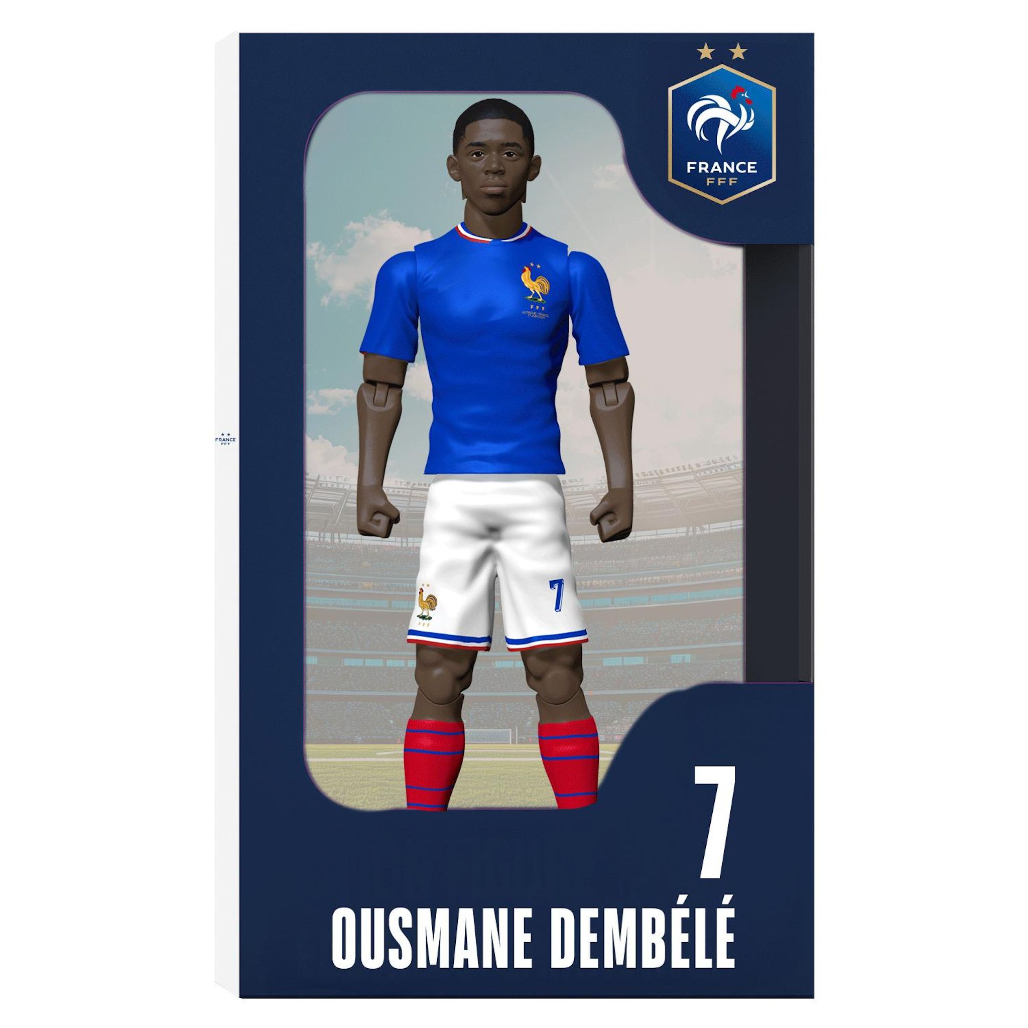 MEGABLEU Figurine FFF Dembele Equipe de France