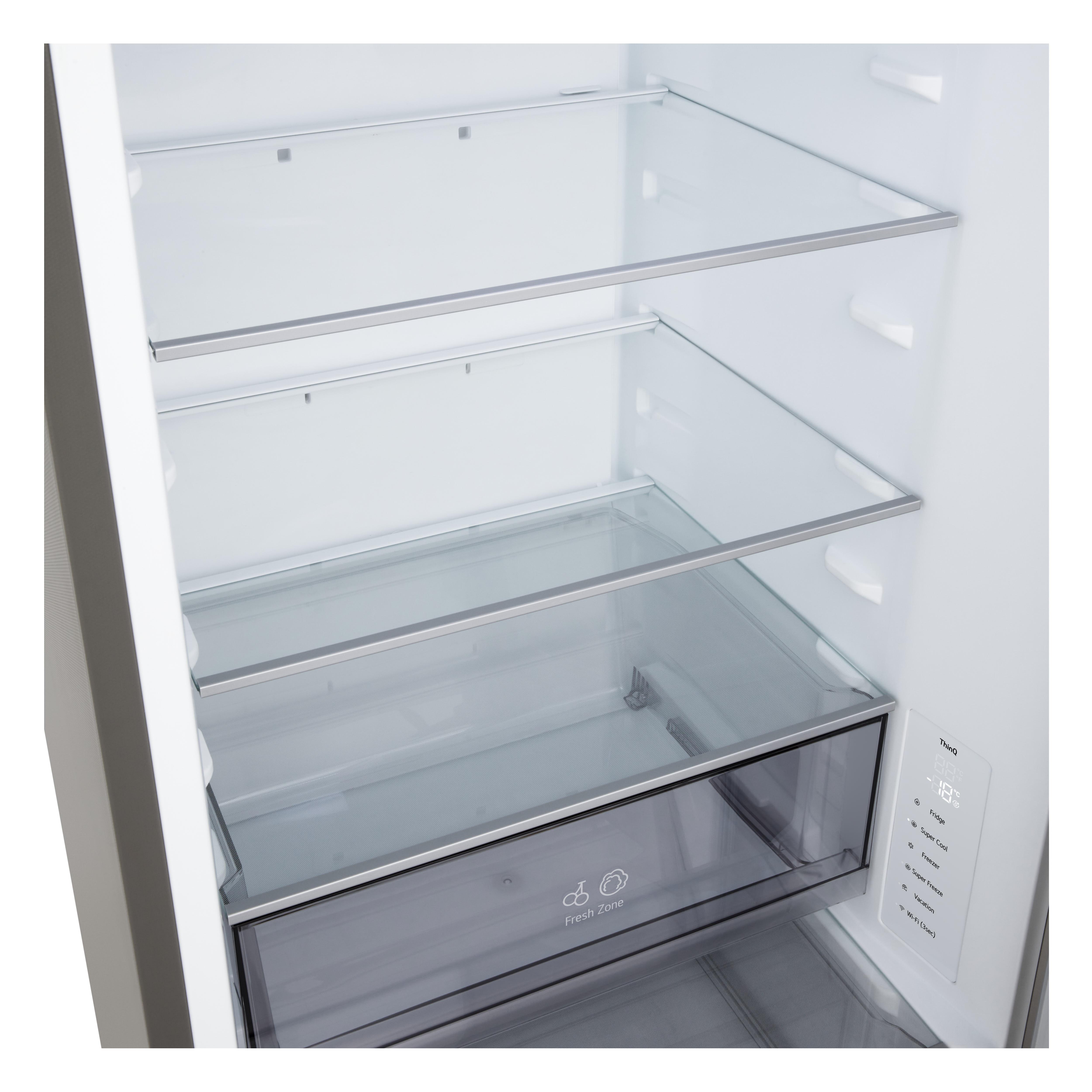 Voir la diapositive 8 : LG Réfrigérateur combiné GBBSJ10EPY, 333 L, Froid ventilé No Frost, E