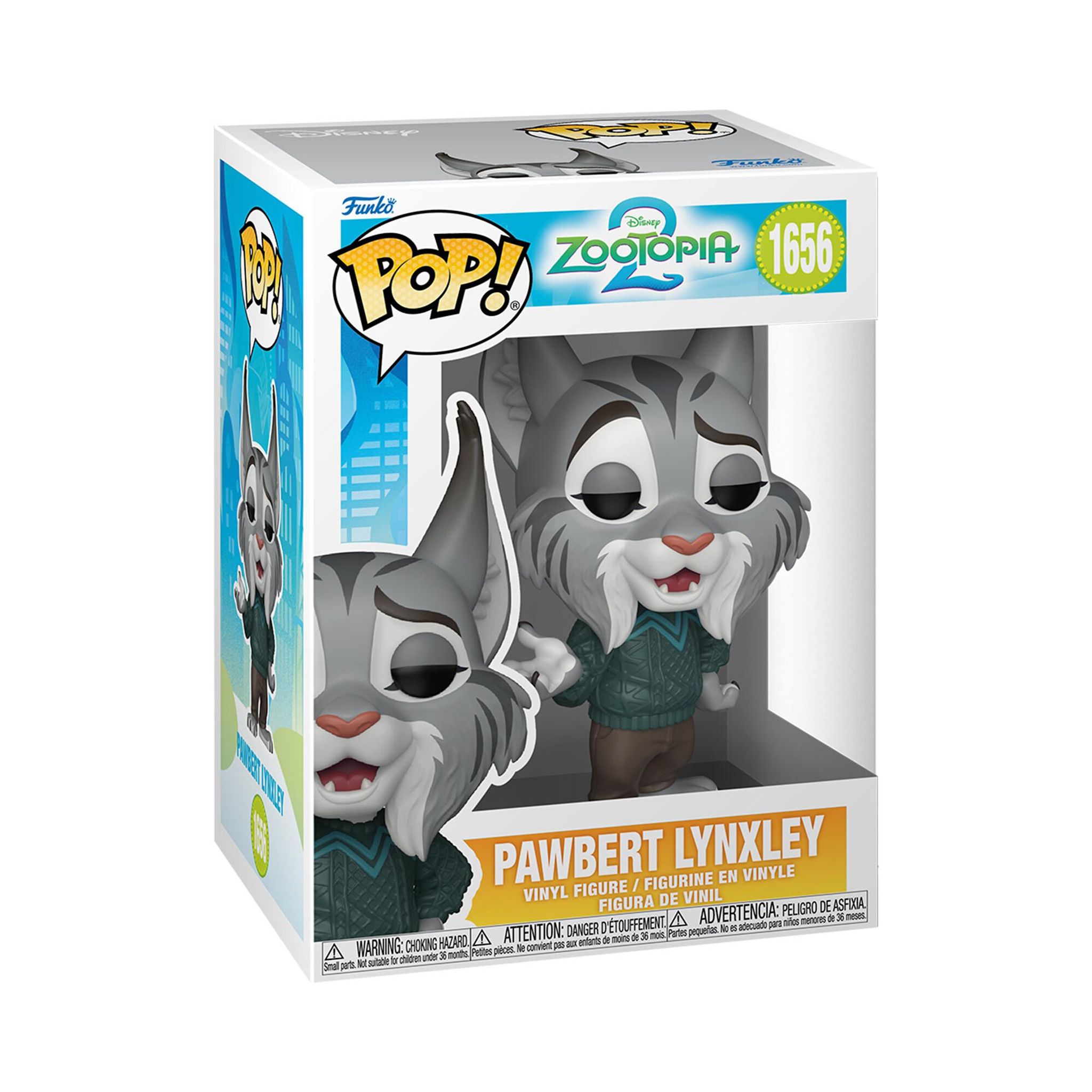 FUNKO Figurine Pop Zootopie 2 Pawbert Lynxley Disney