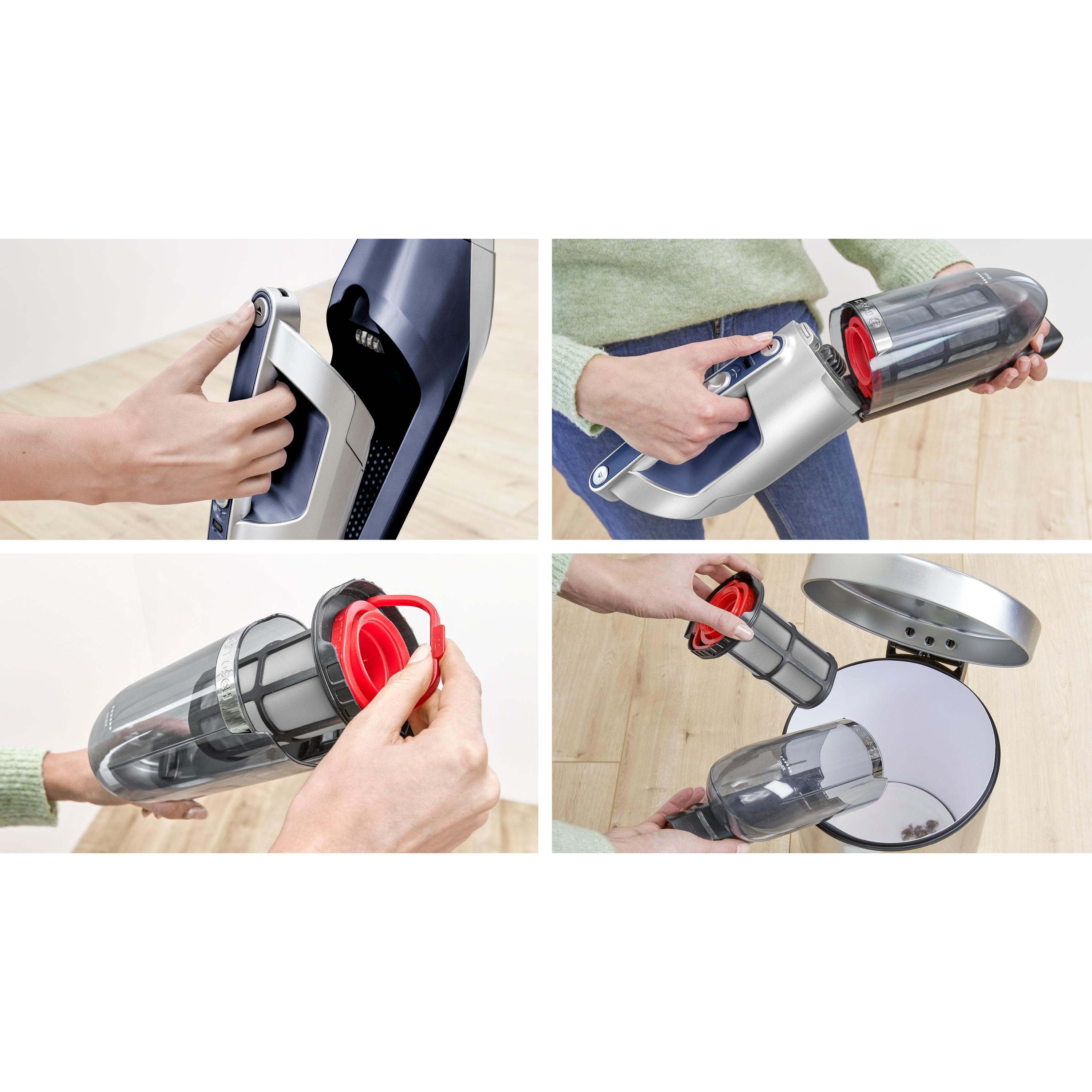 Voir la diapositive 12 : BOSCH Aspirateur balai BCH3K2851 - Bleu