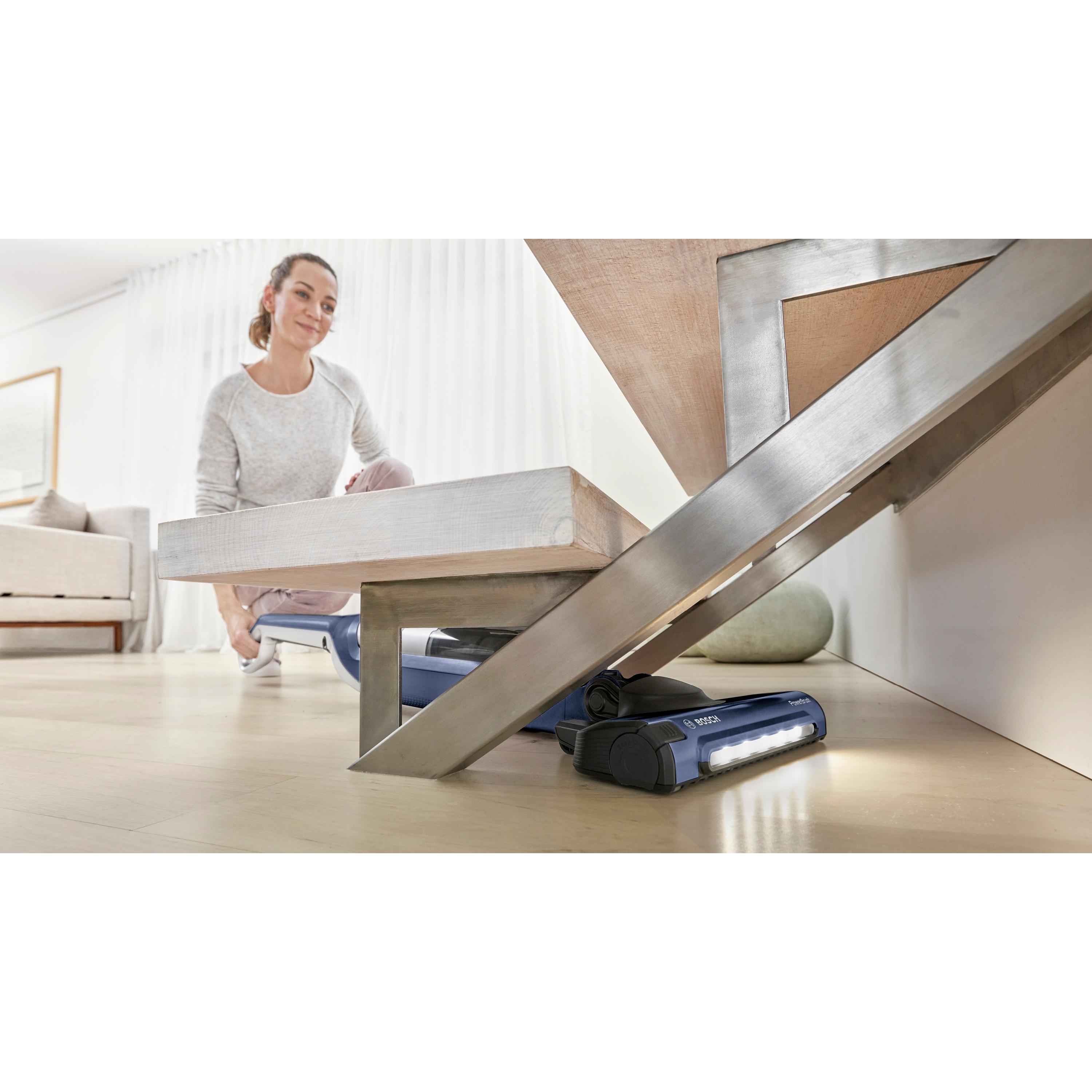 Voir la diapositive 6 : BOSCH Aspirateur balai BCH3K2851 - Bleu