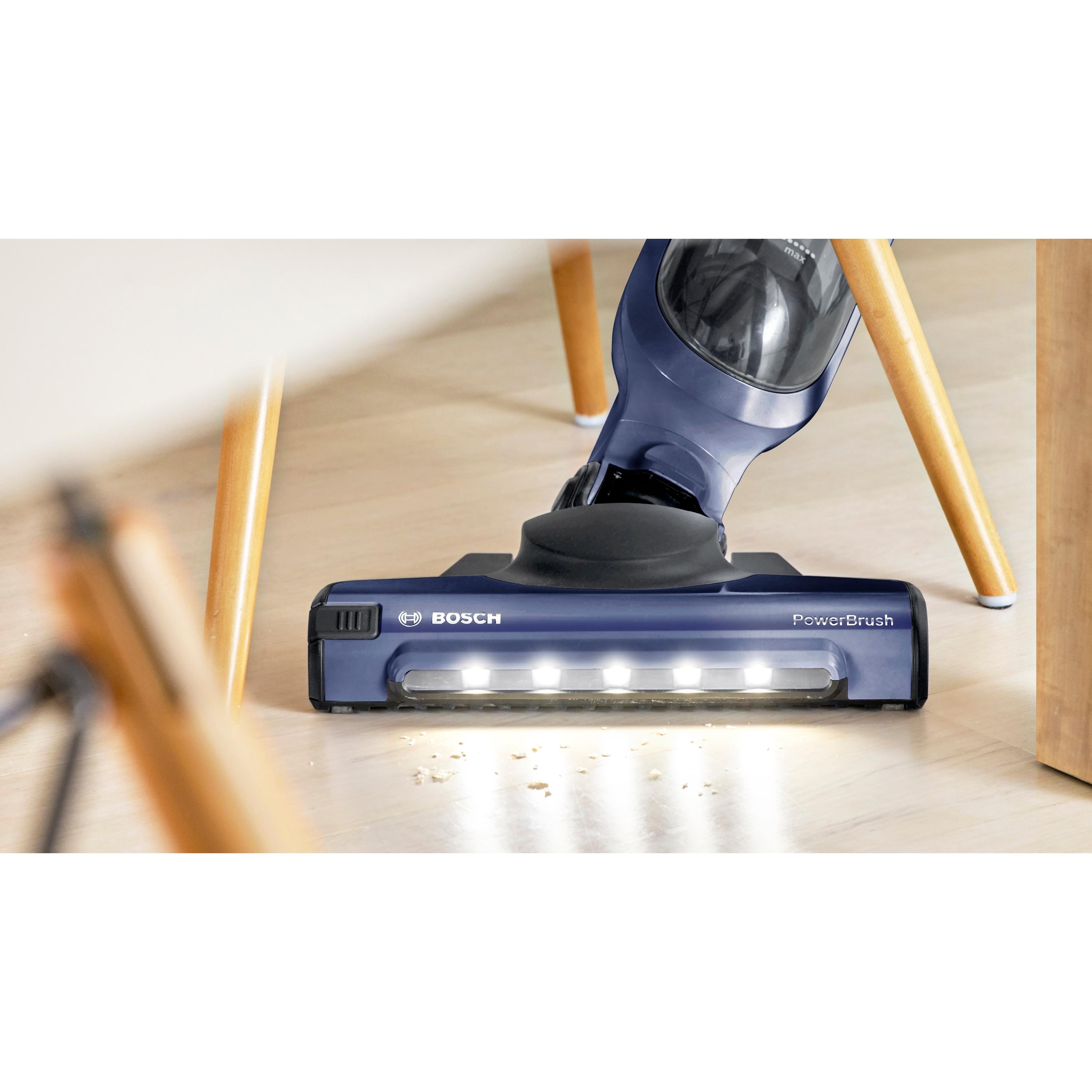 Voir la diapositive 11 : BOSCH Aspirateur balai BCH3K2851 - Bleu