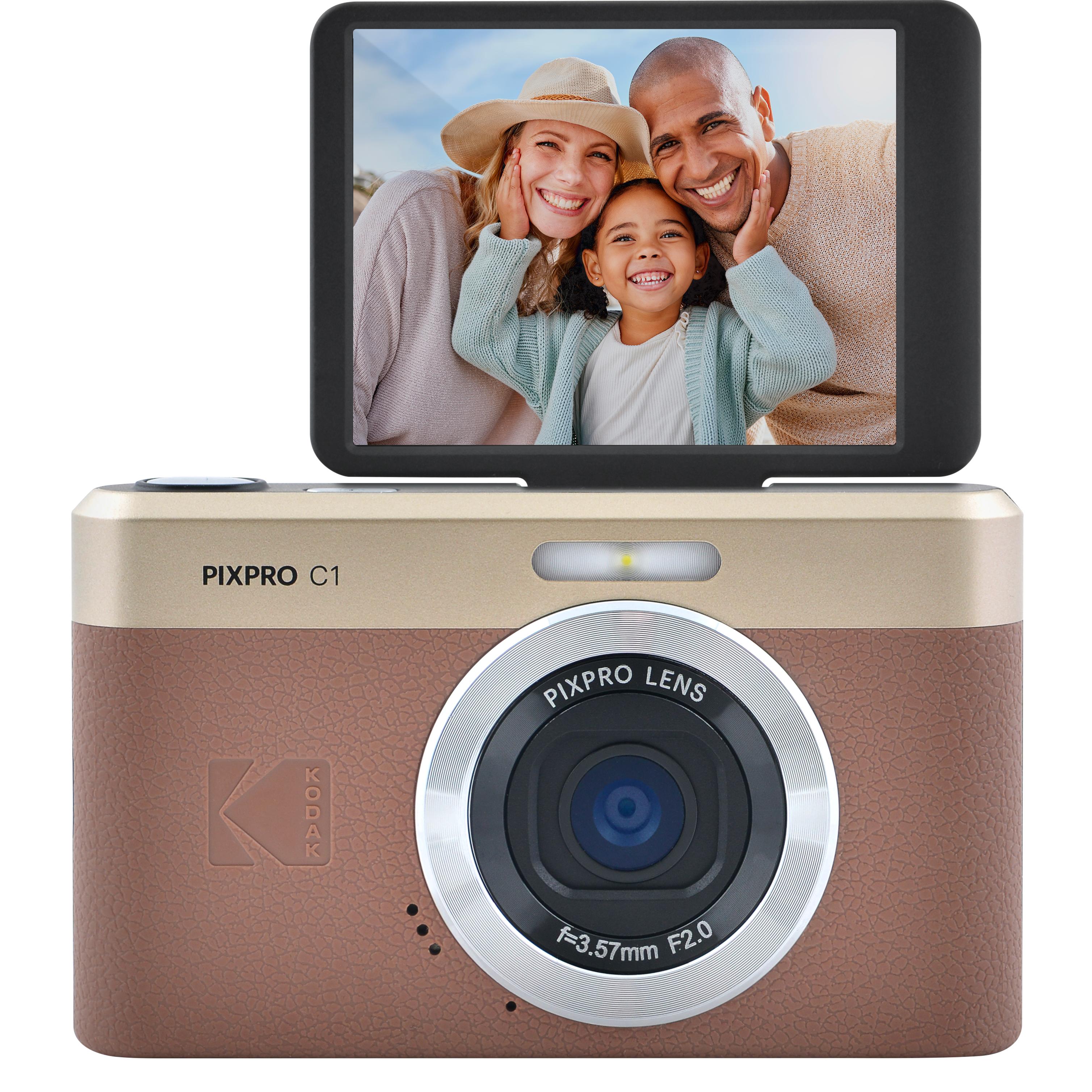 Voir la diapositive 2 : KODAK Appareil photo numériques C1BN - Brun