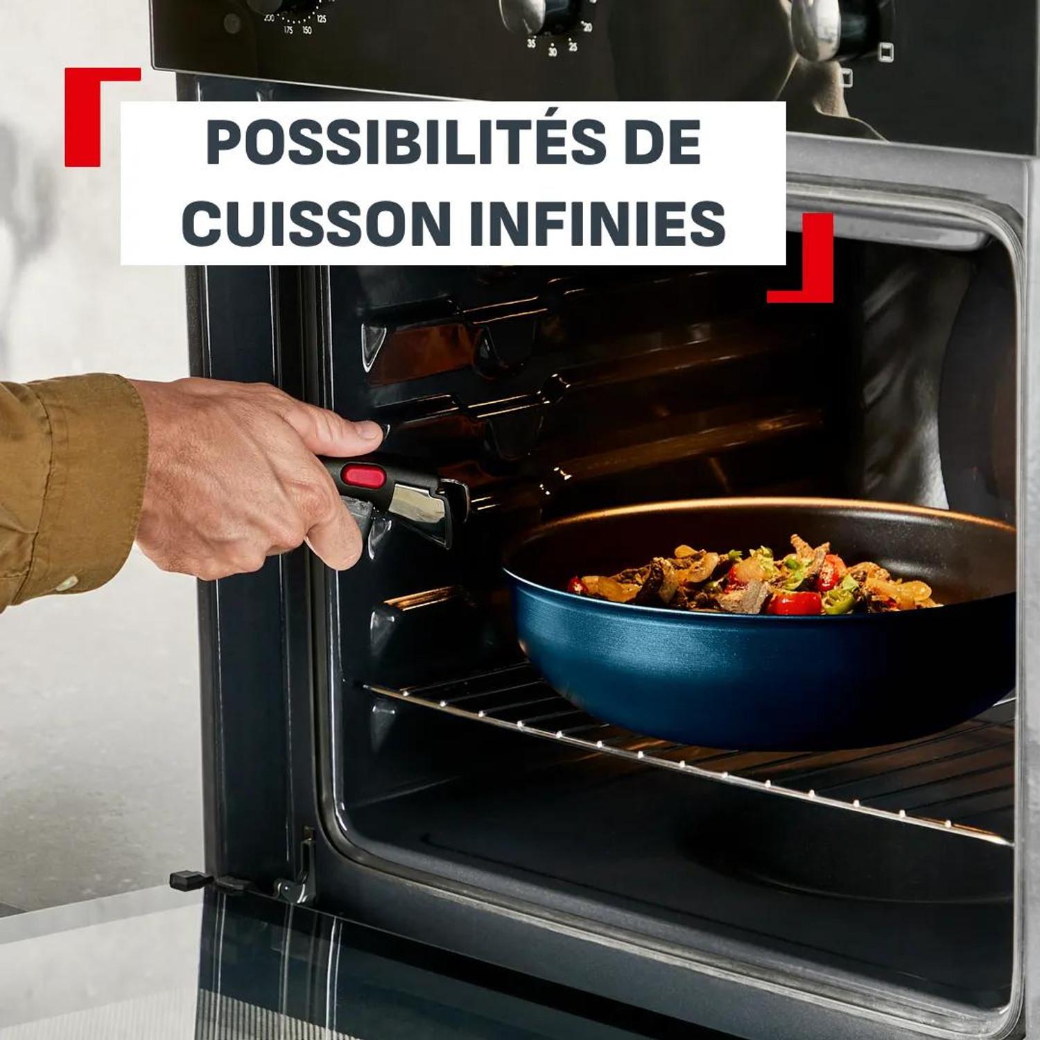 Voir la diapositive 4 : TEFAL Wok 26cm expertise ingenio