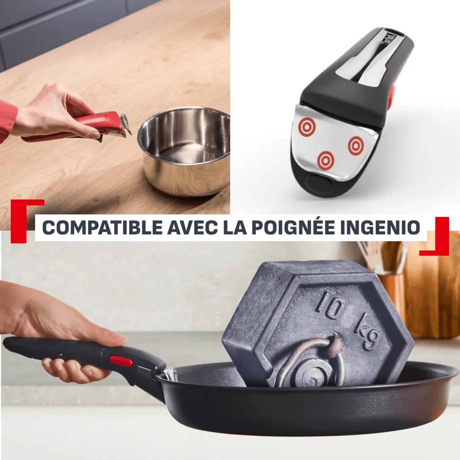 Voir la diapositive 6 : TEFAL Wok 26cm expertise ingenio