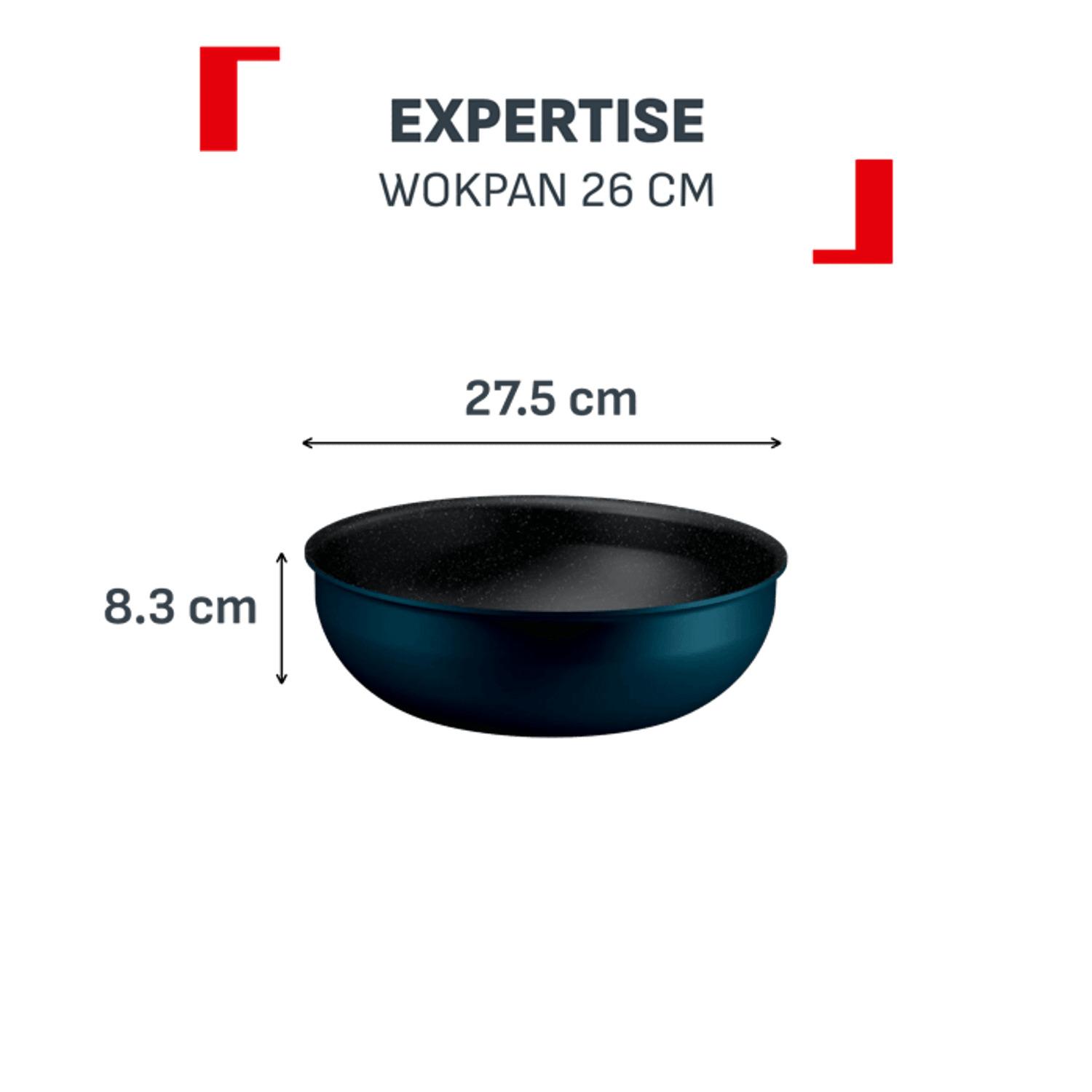 Voir la diapositive 7 : TEFAL Wok 26cm expertise ingenio