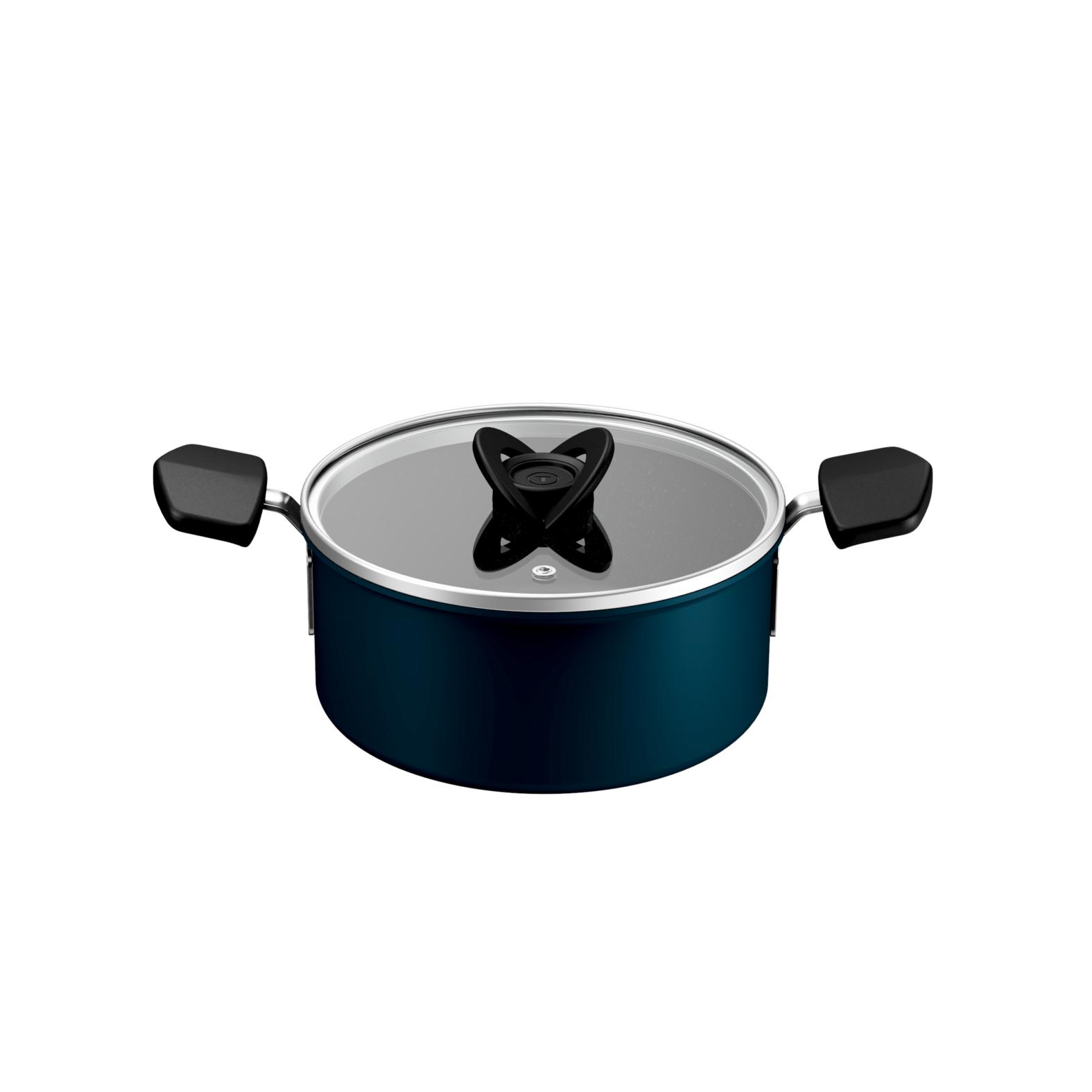 TEFAL Faitout 20cm + couvercle expertise fixe