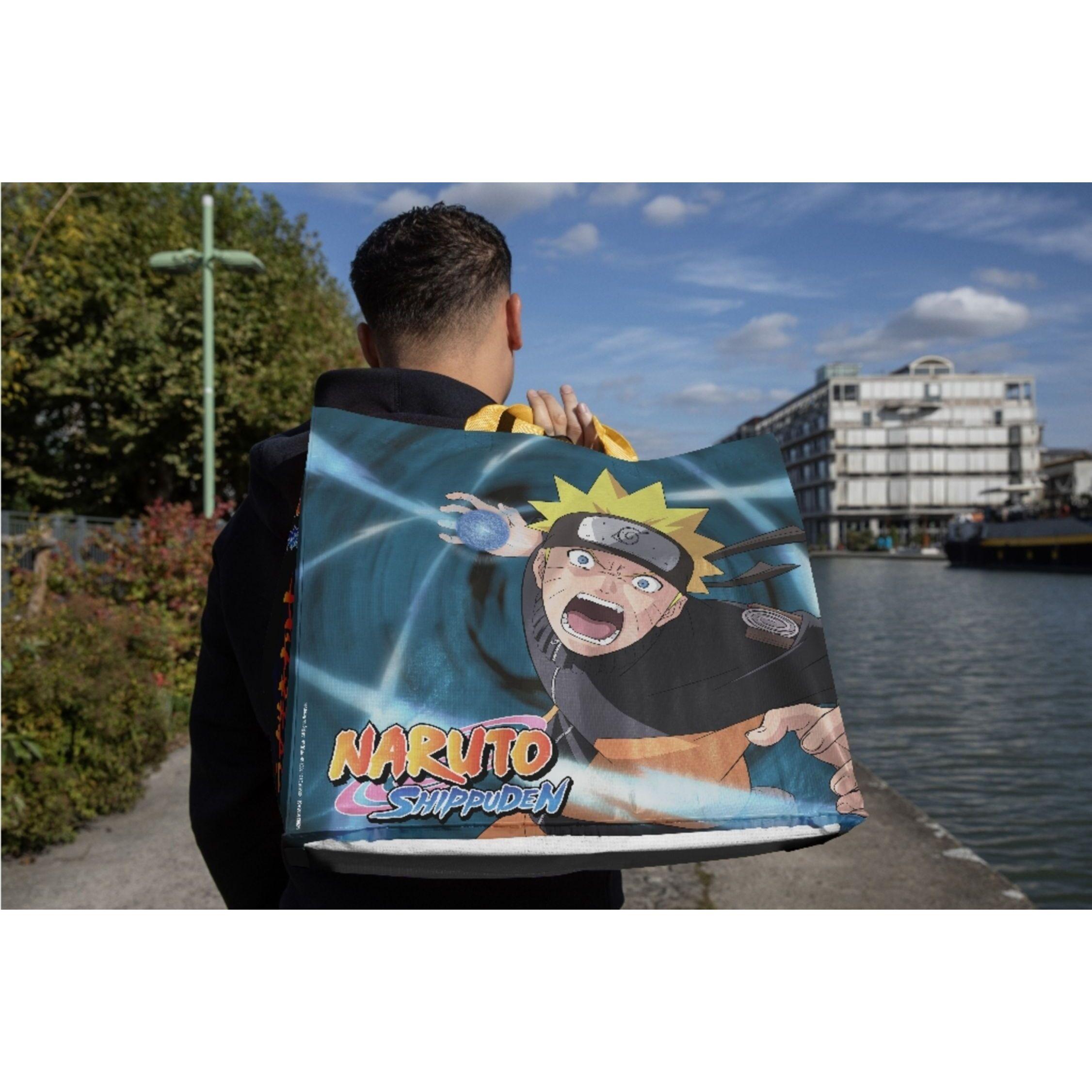 Voir la diapositive 2 : KONIX Sac cabas bleu Naruto Shippuden