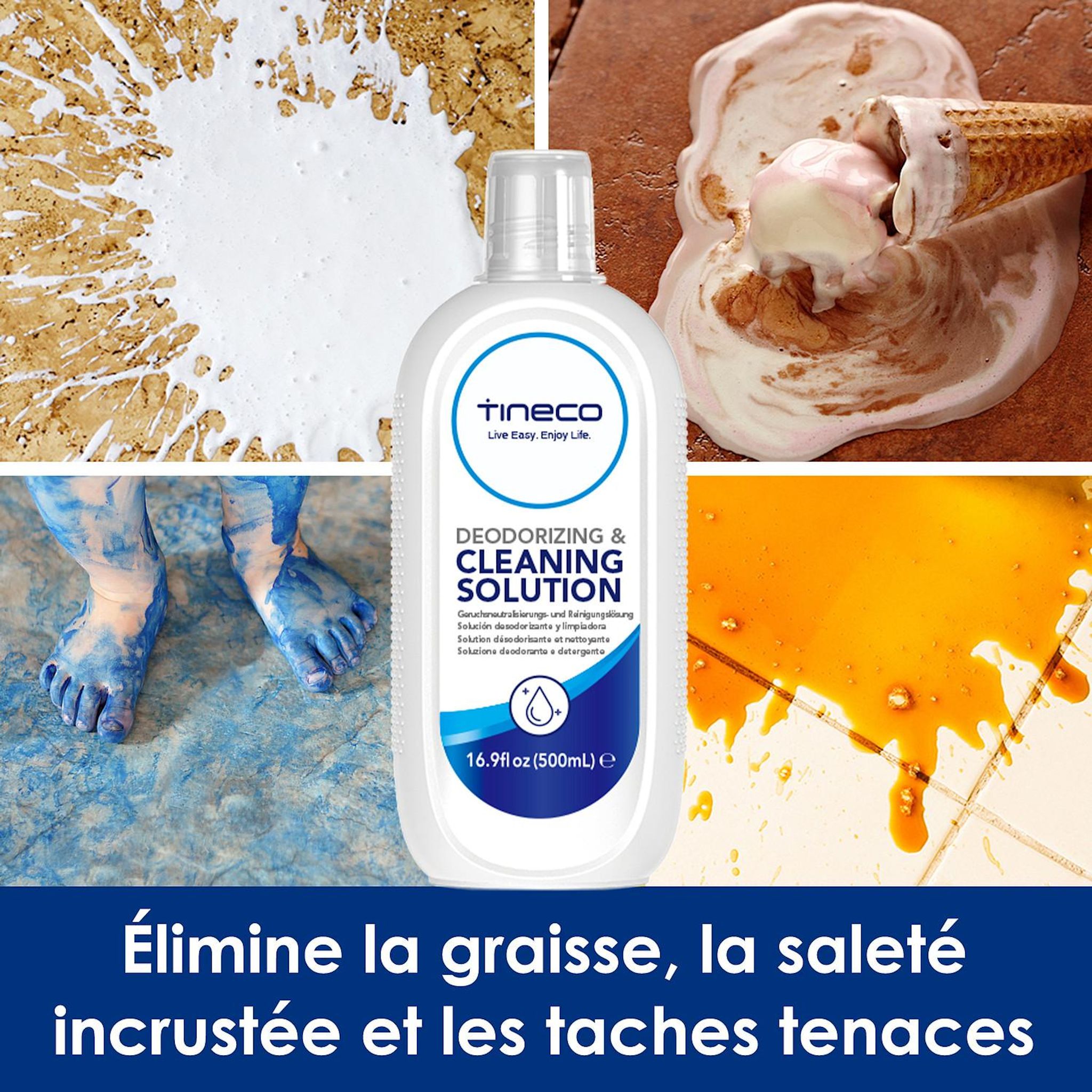 Voir la diapositive 4 : TINECO Solution nettoyante 1 L