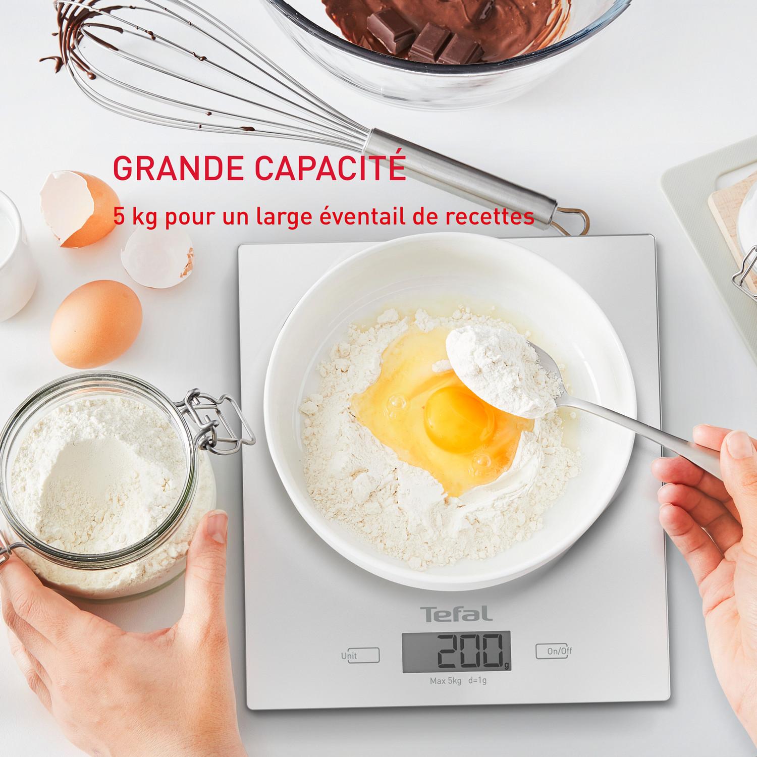 Voir la diapositive 3 : TEFAL Balance de cuisine BC5306V0 - Silver