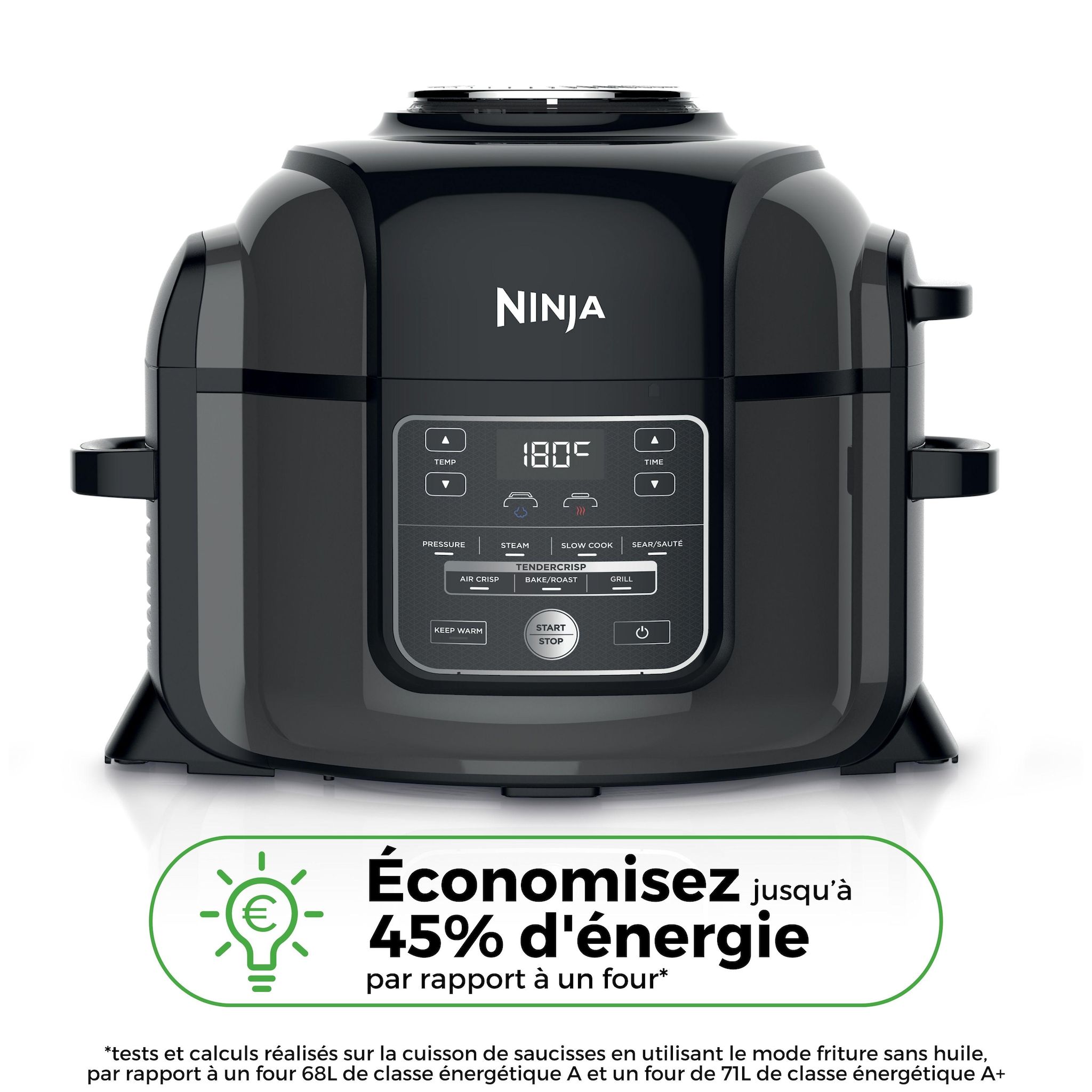 Voir la diapositive 2 : NINJA Multicuiseur Foodi 7 en 1 OP300EU - Noir