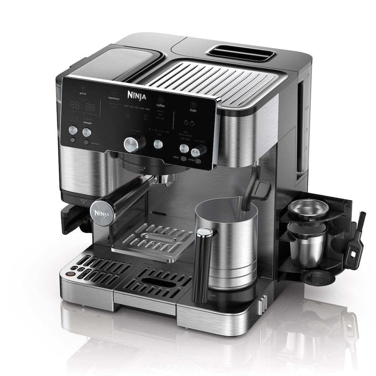 NINJA Machine espresso Luxe Café Essential ES501EU - Gris