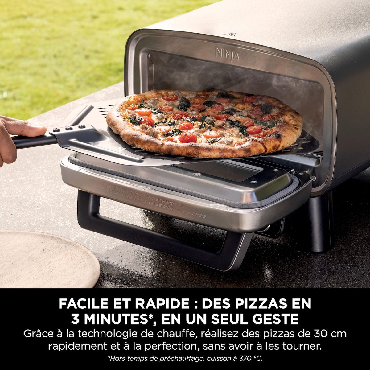 NINJA Four à pizza MO201EU - Gris