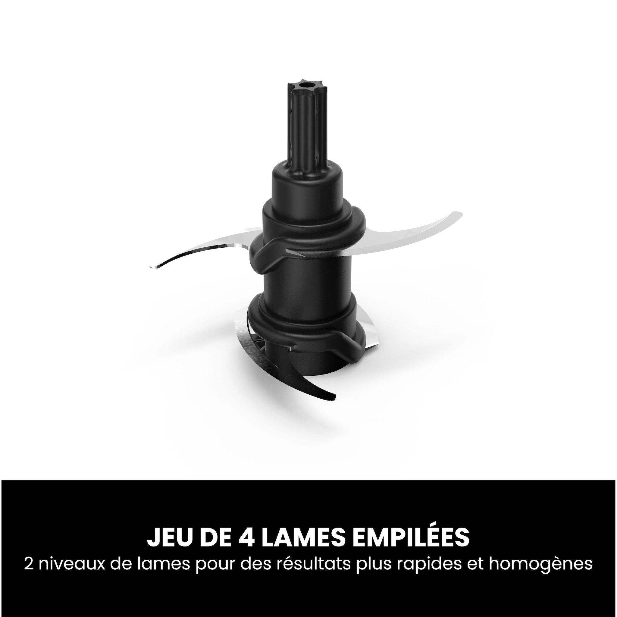 Voir la diapositive 4 : NINJA Hachoir express NJ1002EUBK - Noir