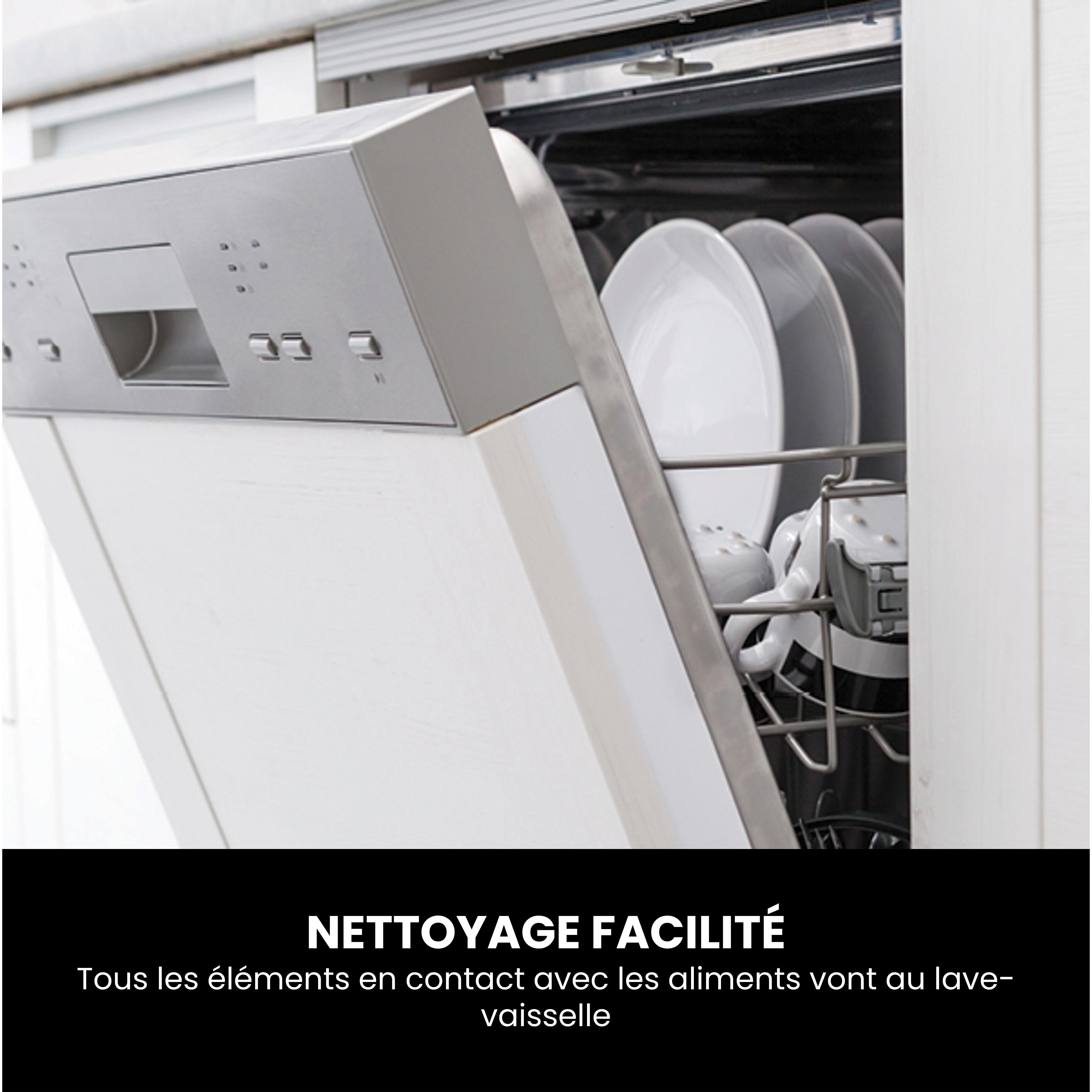 Voir la diapositive 8 : NINJA Hachoir express NJ1002EUBK - Noir