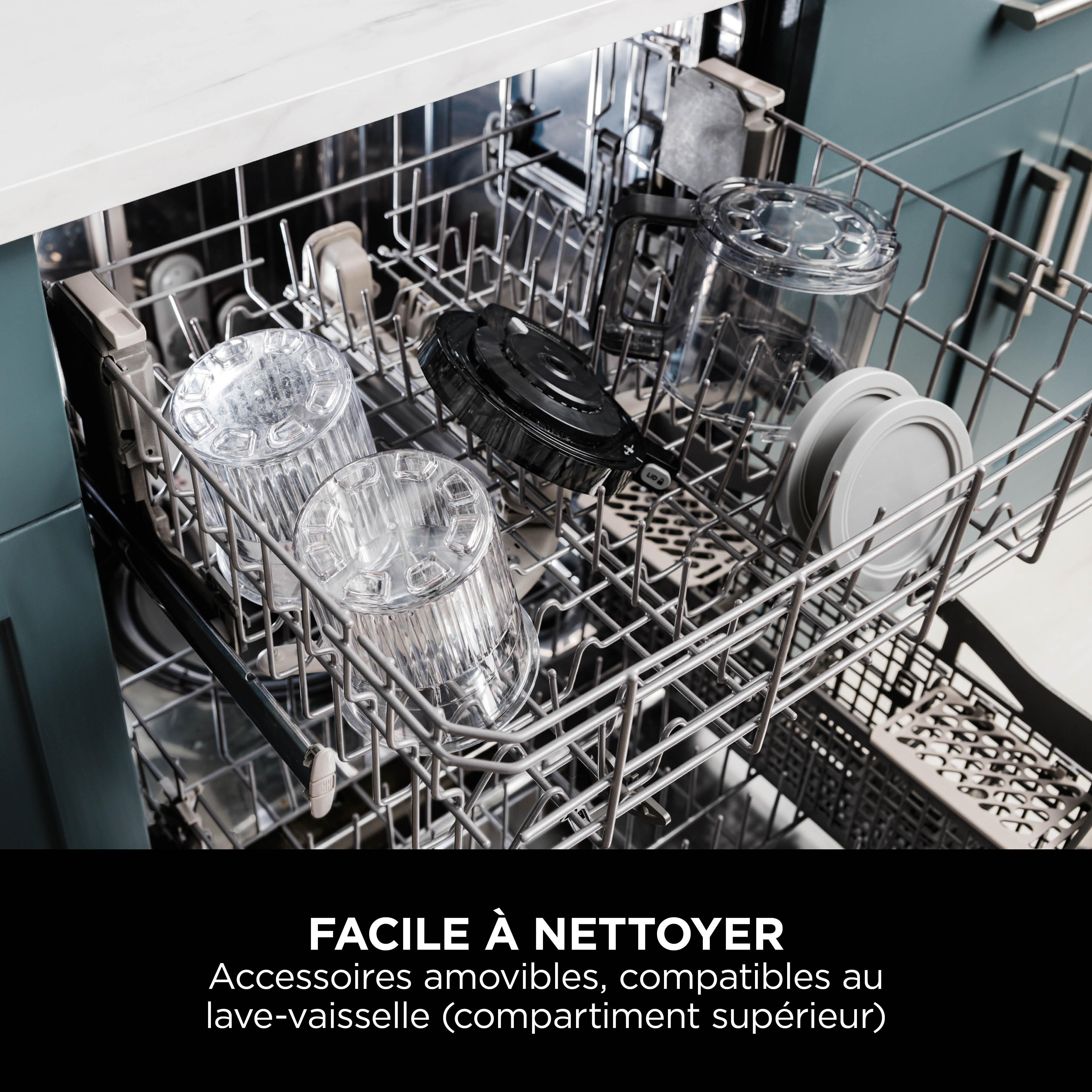 Voir la diapositive 11 : NINJA Machine à glace CREAMi Deluxe 10-en-1 NC502EU - Gris