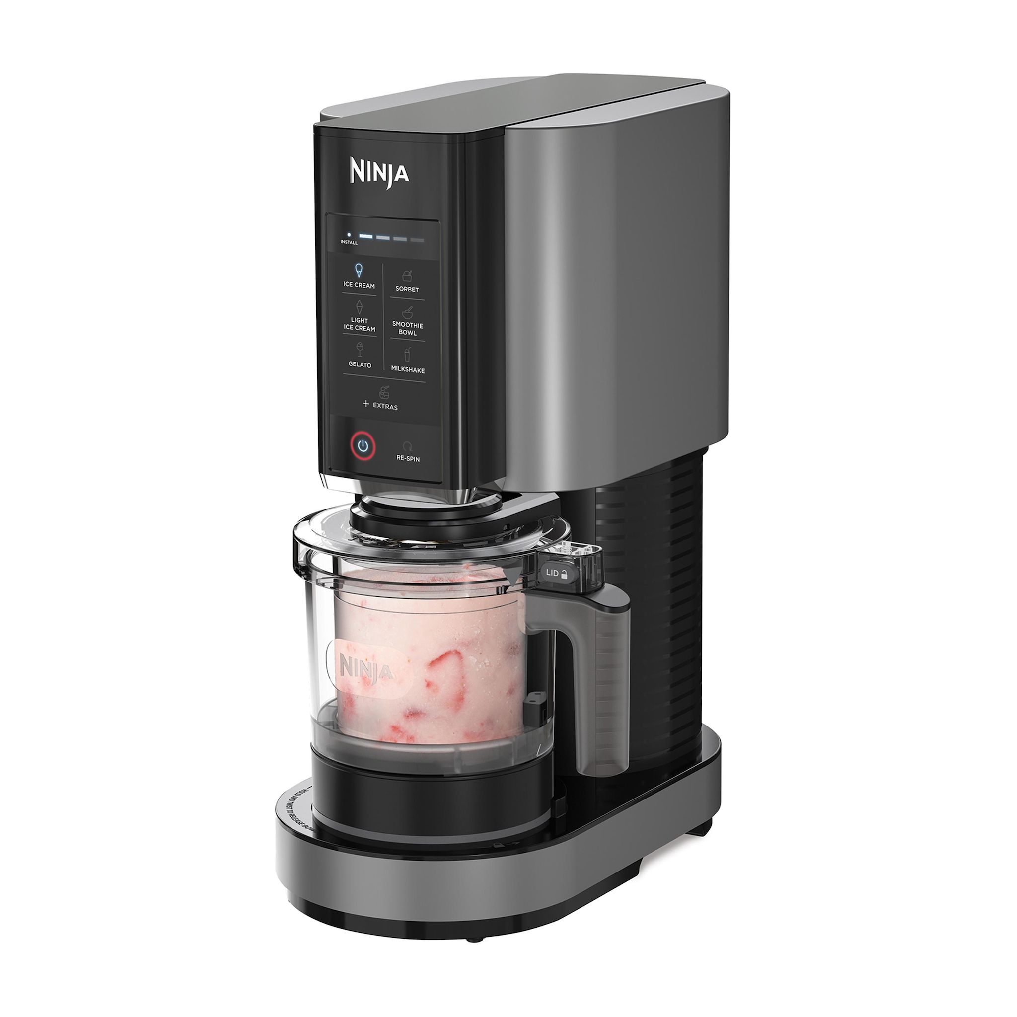 Voir la diapositive 2 : NINJA Machine à glace Creami NC302EU - Gris