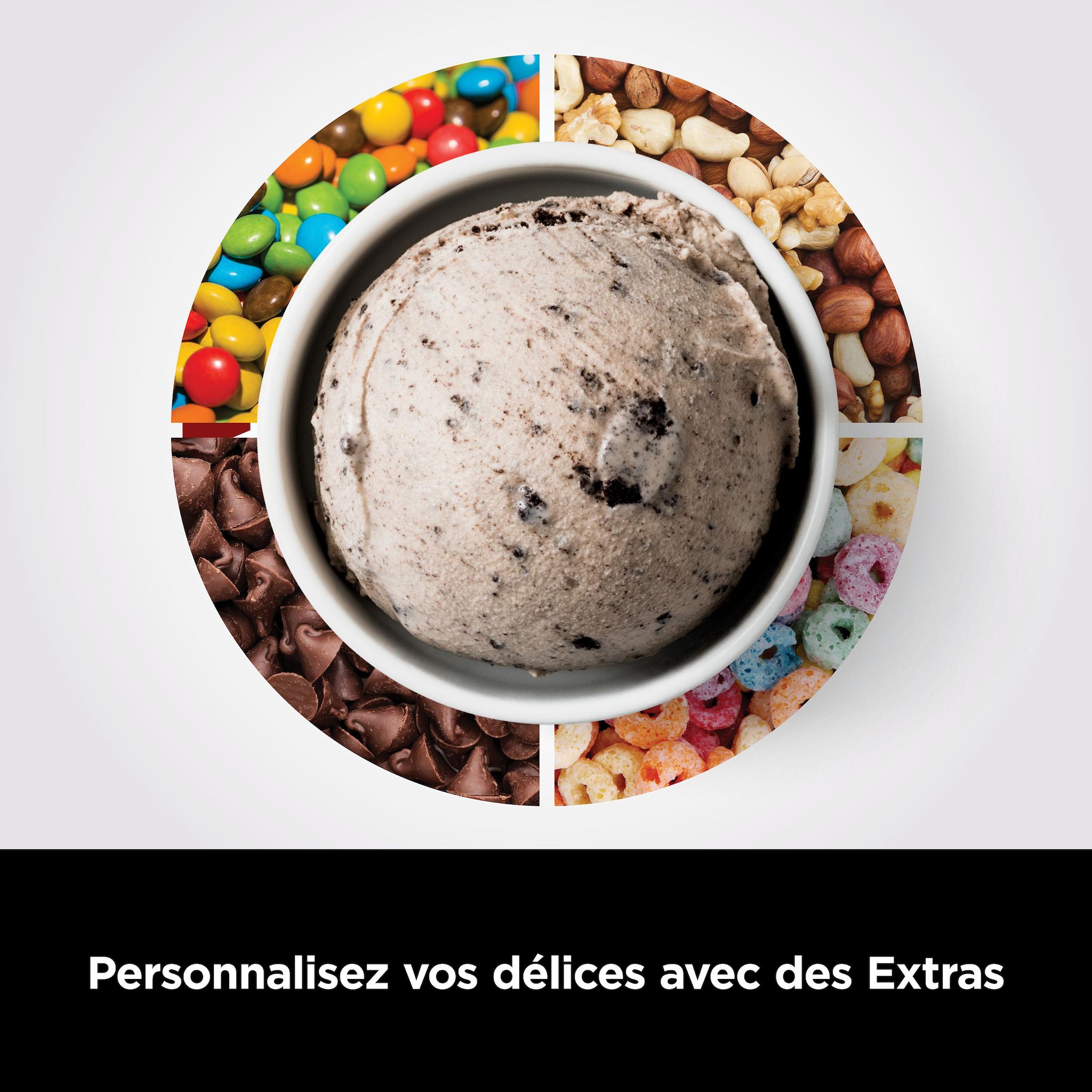 Voir la diapositive 8 : NINJA Machine à glace Creami NC302EU - Gris
