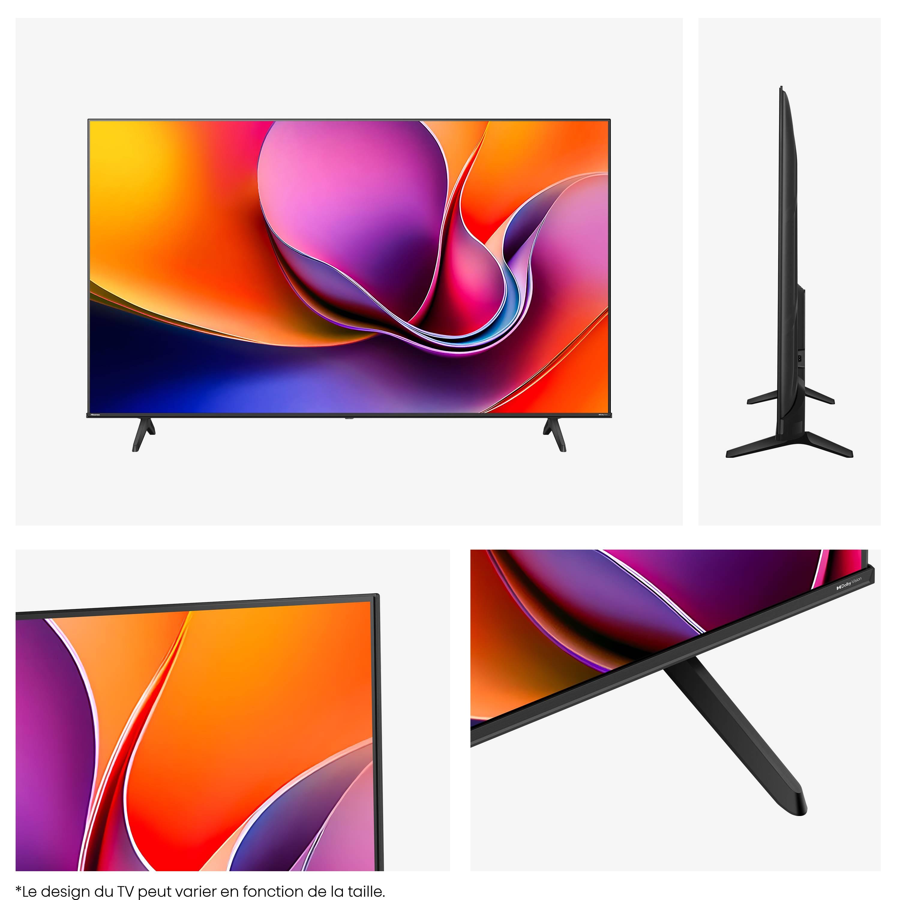 Voir la diapositive 2 : HISENSE TV UHD 4K 43A6Q 2025