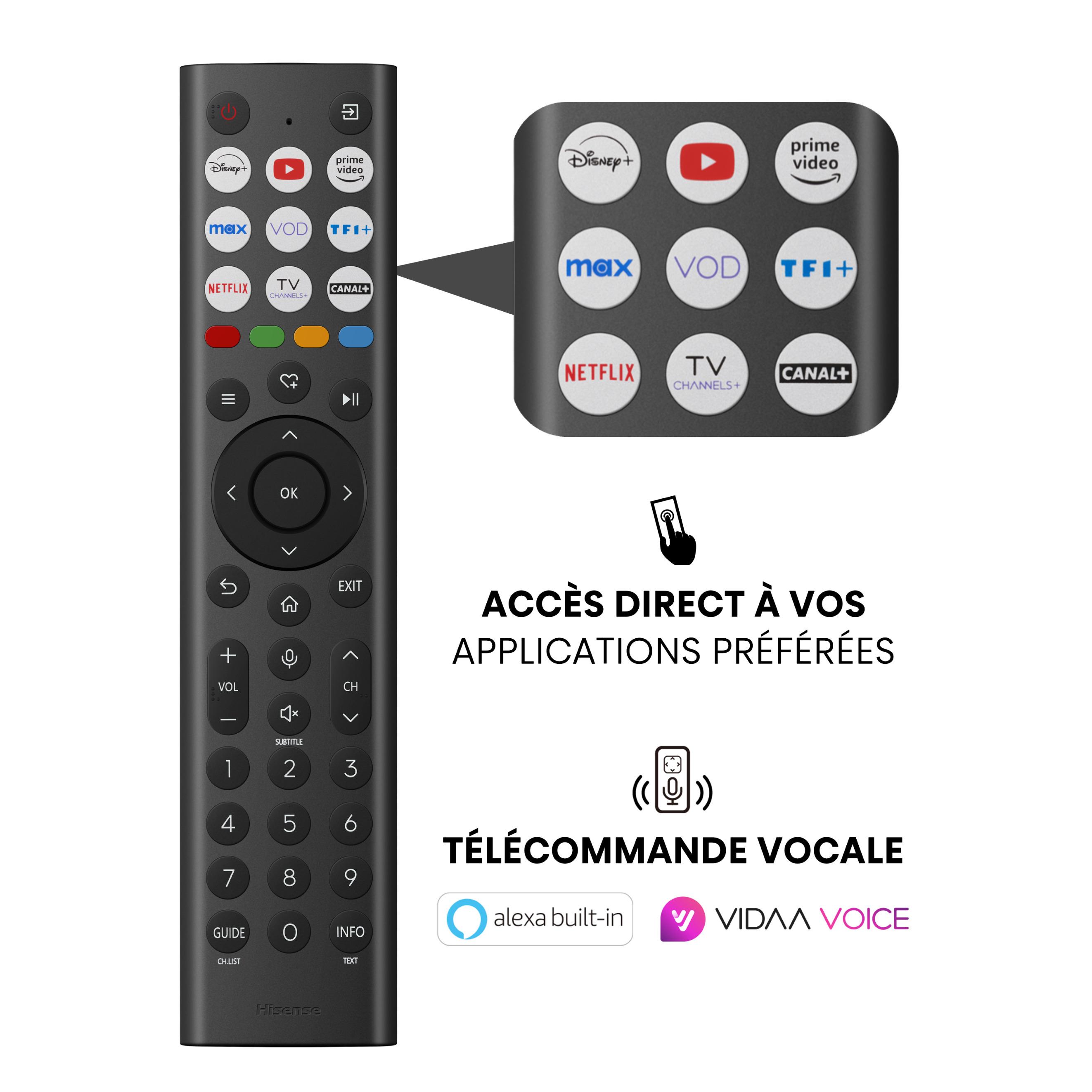 Voir la diapositive 5 : HISENSE TV UHD 4K 43A6Q 2025
