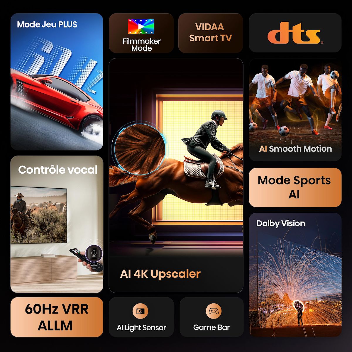 HISENSE TV UHD 4K 43A6Q 2025