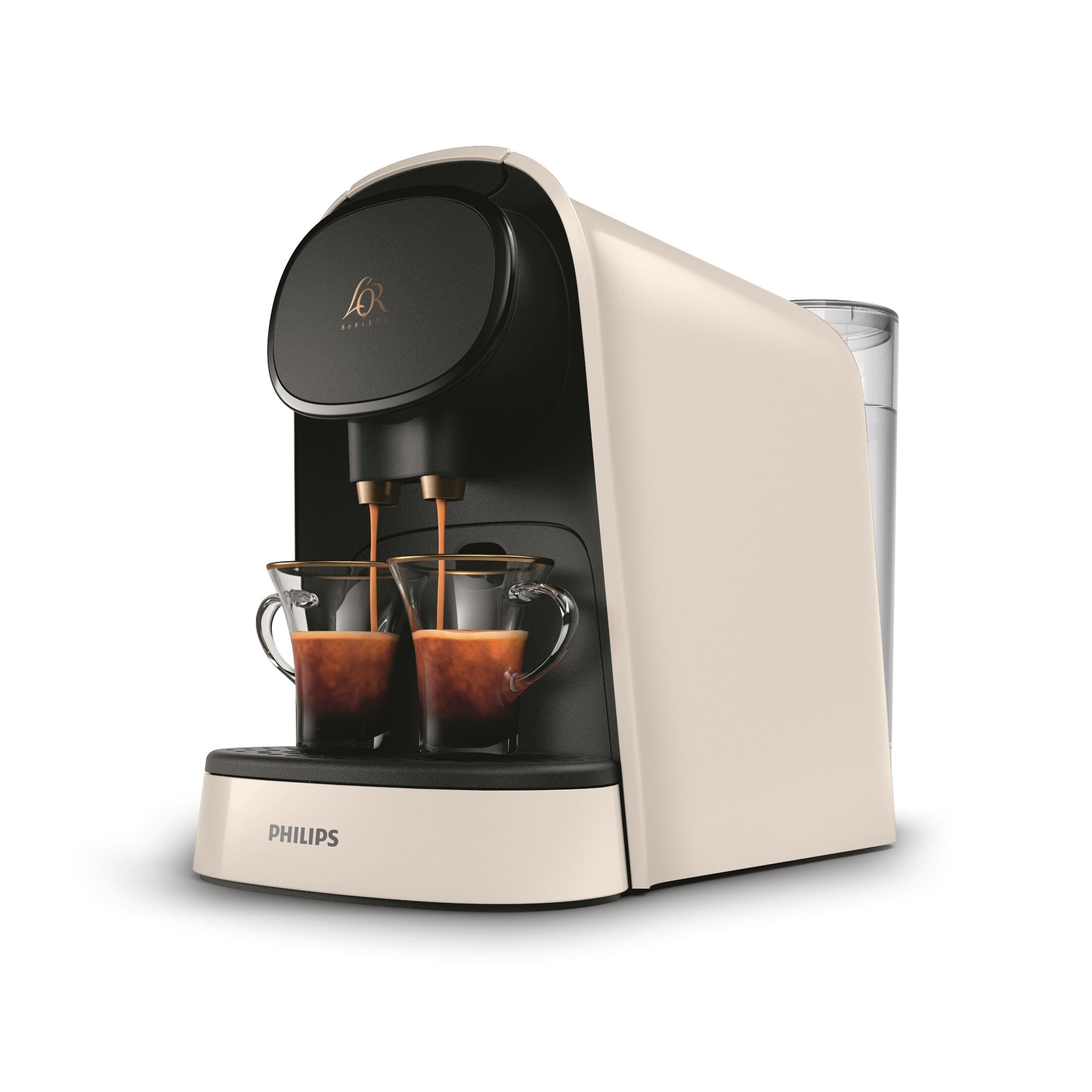 PHILIPS Machine à café à capsules LM8012 00 - Blanc satiné
