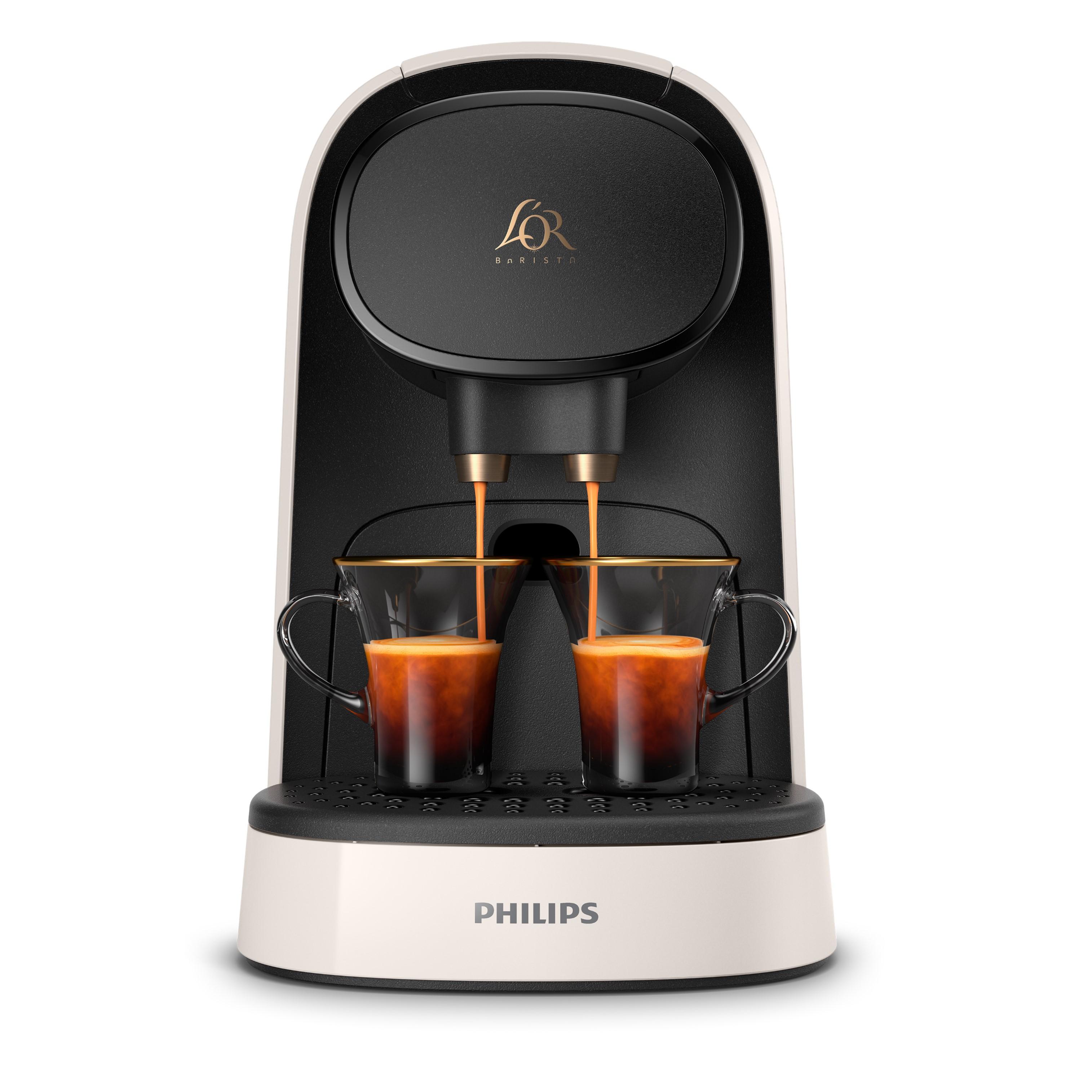 Voir la diapositive 2 : PHILIPS Machine à café à capsules LM8012 00 - Blanc satiné