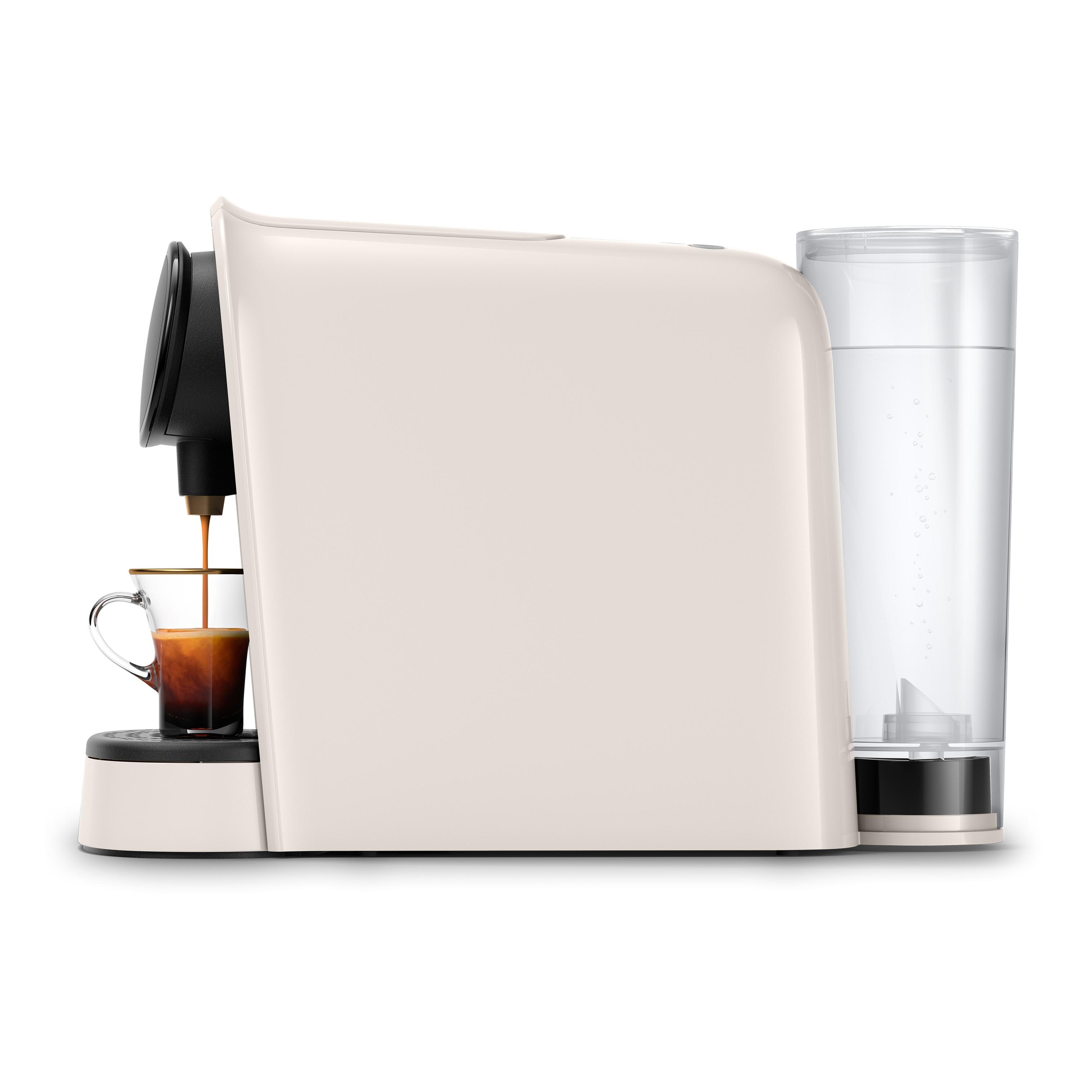 Voir la diapositive 3 : PHILIPS Machine à café à capsules LM8012 00 - Blanc satiné