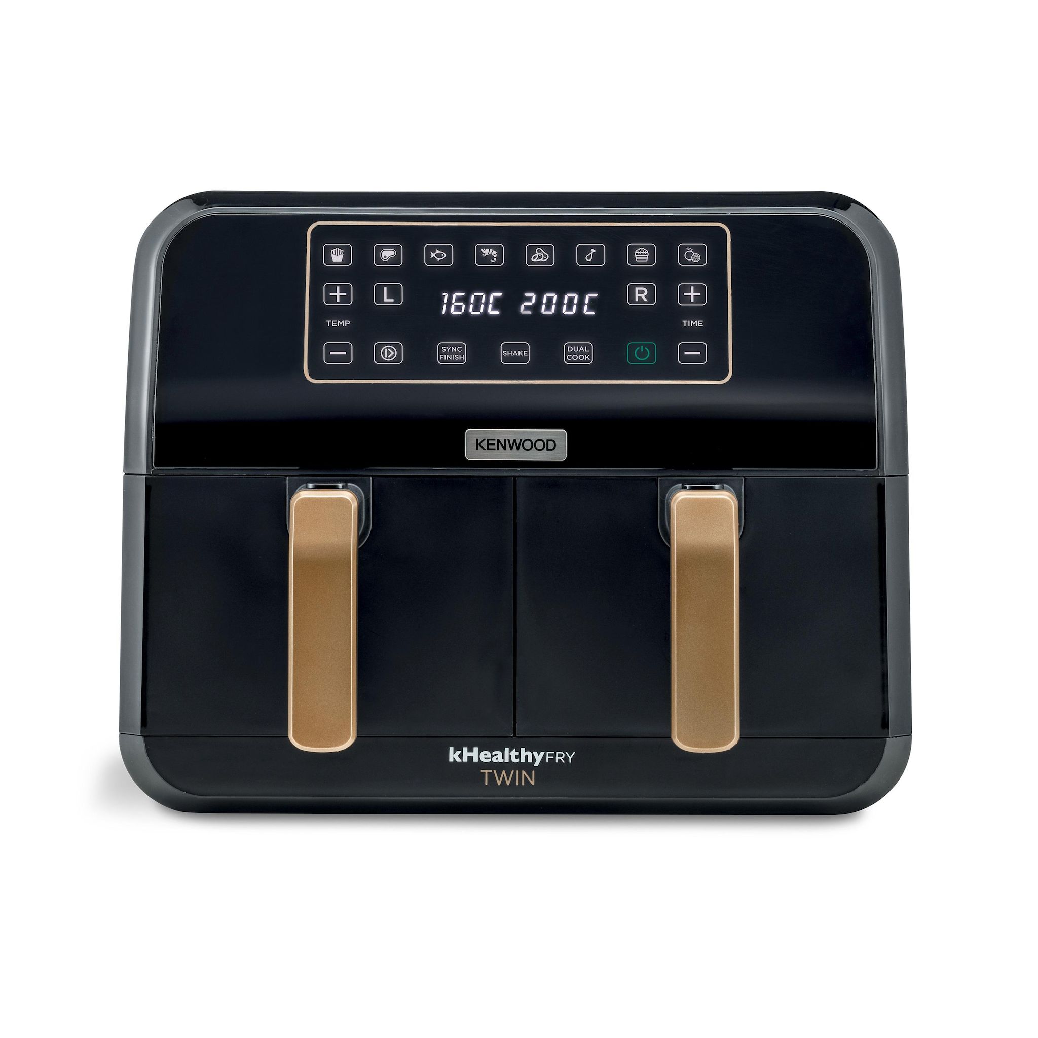 Voir la diapositive 4 : KENWOOD Friteuse sans huile à air chaud HFP15.000BK - Noir