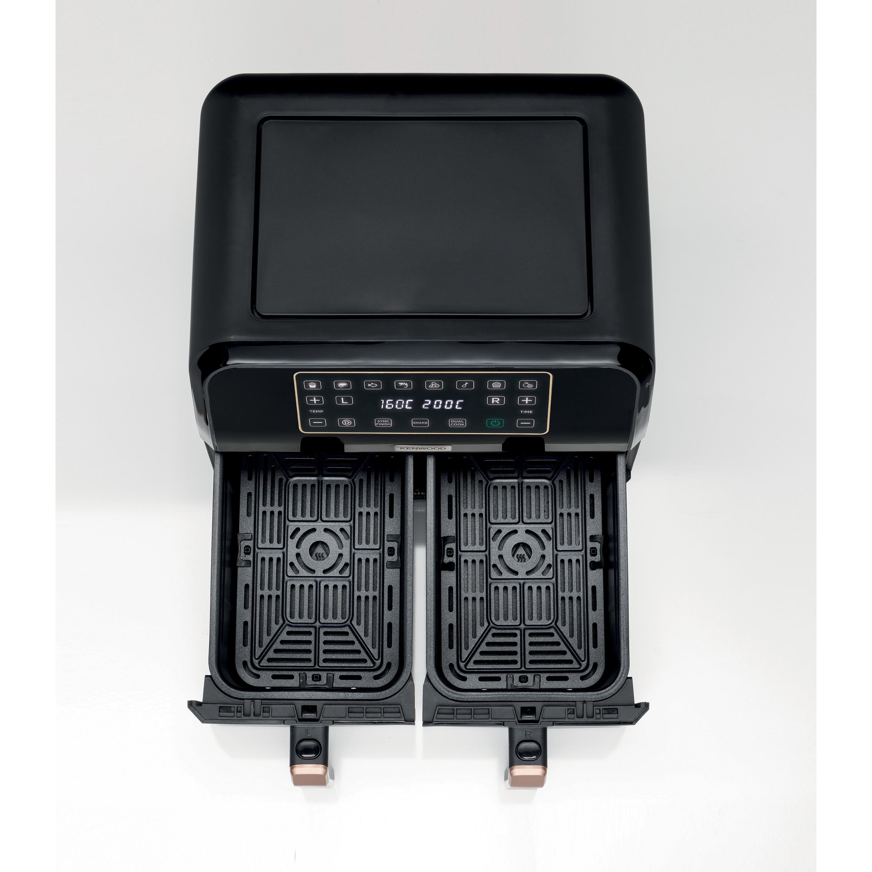 Voir la diapositive 7 : KENWOOD Friteuse sans huile à air chaud HFP15.000BK - Noir