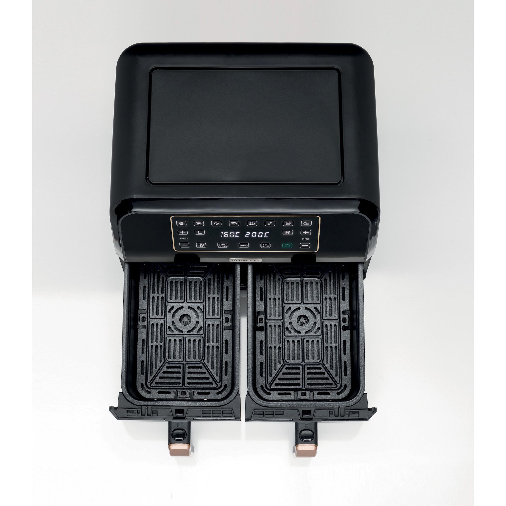 Voir la diapositive 7 : KENWOOD Friteuse sans huile à air chaud HFP15.000BK - Noir