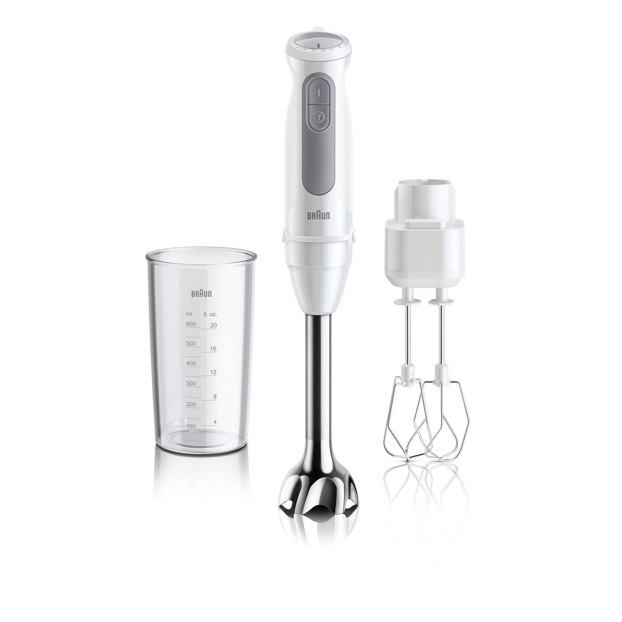 BRAUN Mixeur plongeant MQ50501M - Blanc
