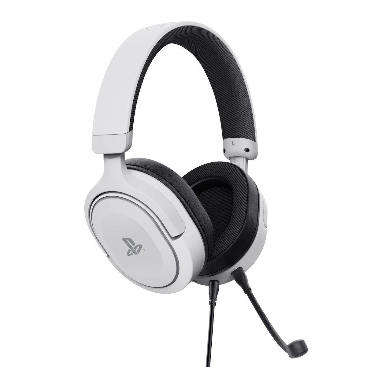 TRUST Casque Gaming Filaire Forta Blanc - PS5
