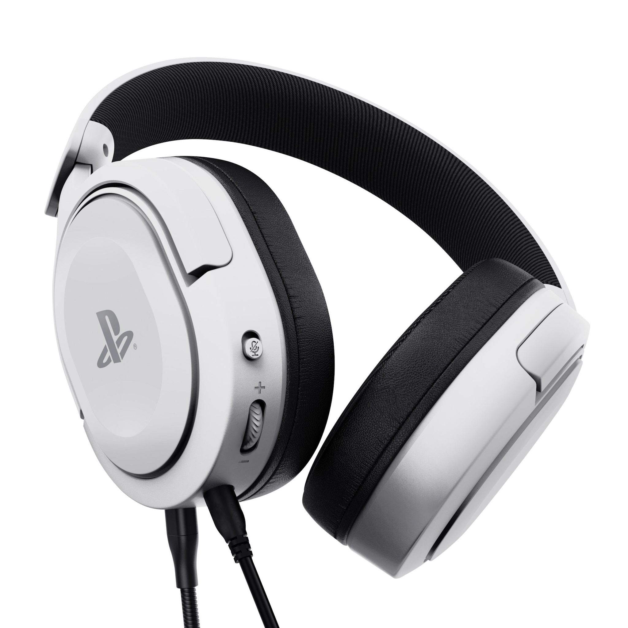 Voir la diapositive 4 : TRUST Casque Gaming Filaire Forta Blanc - PS5