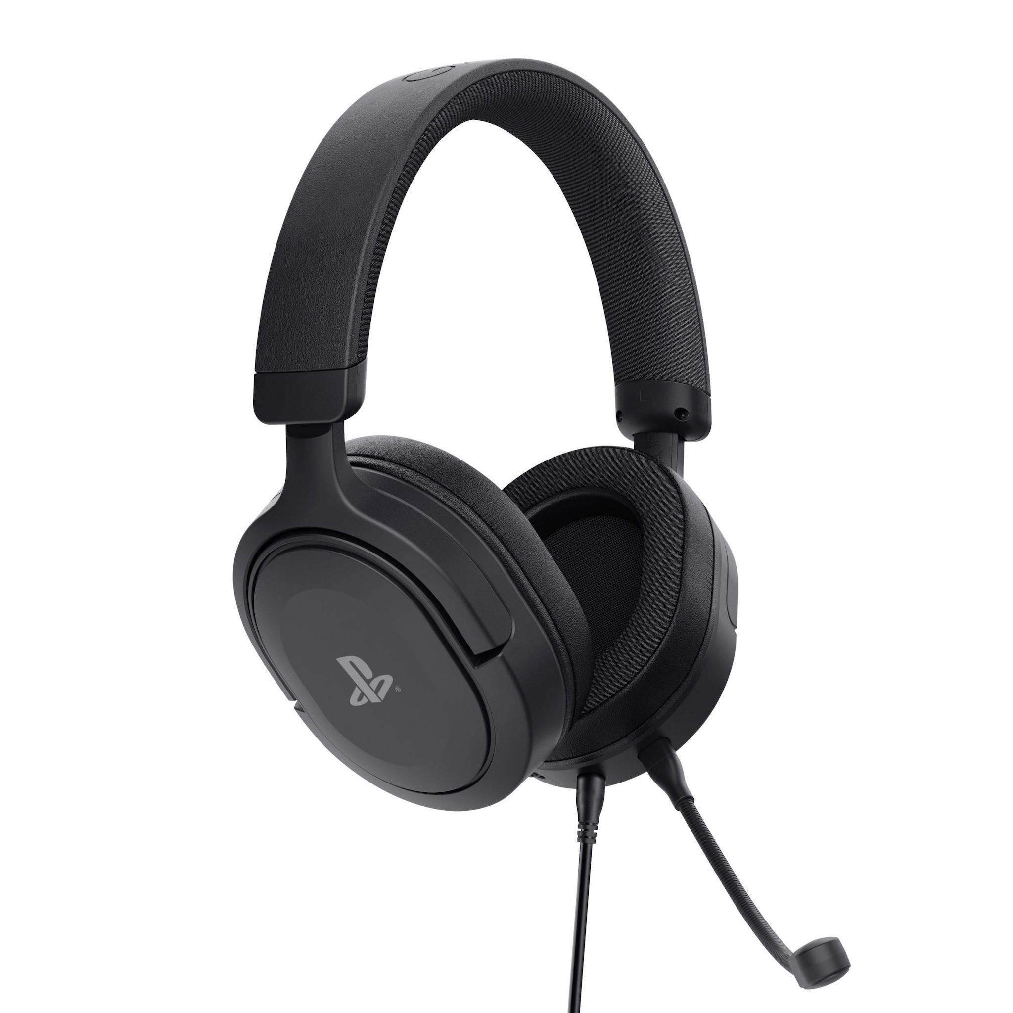 Voir la diapositive 3 : TRUST Casque Gaming Filaire Forta Noir - PS5