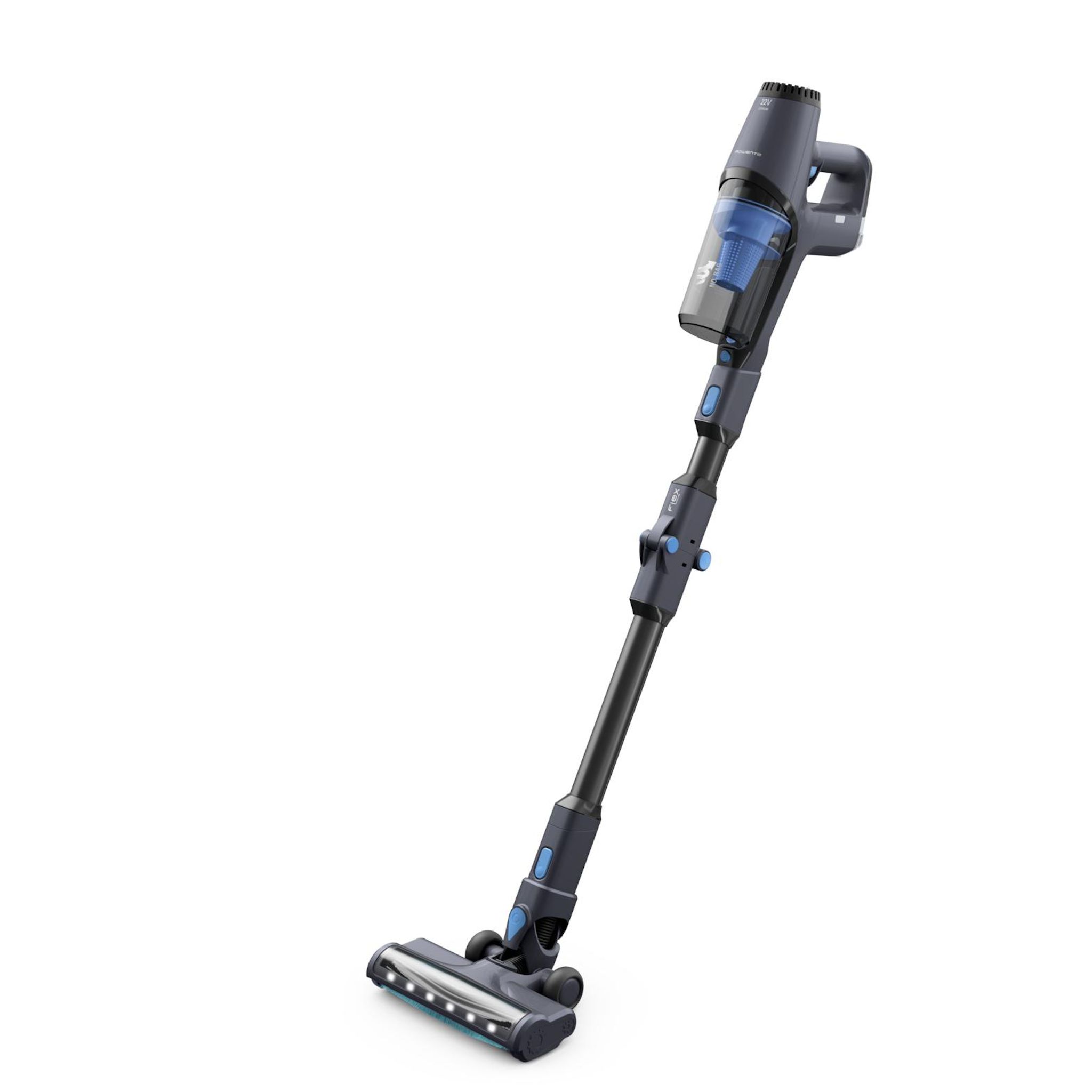 Voir la diapositive 5 : ROWENTA Aspirateur balai RH6929WO - Gris et bleu