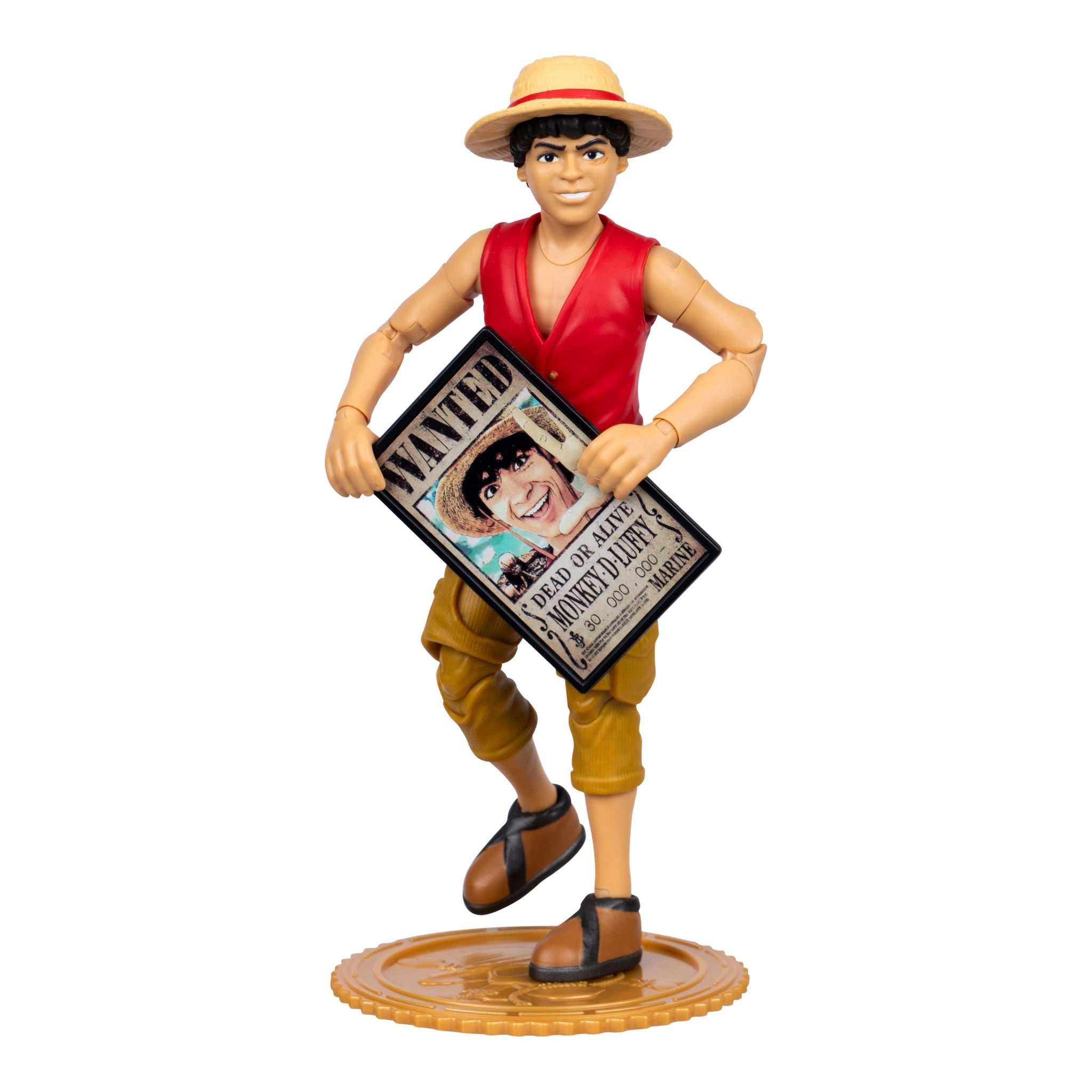 Voir la diapositive 3 : MOOSE Figurine Articulée Luffy One Piece Netflix