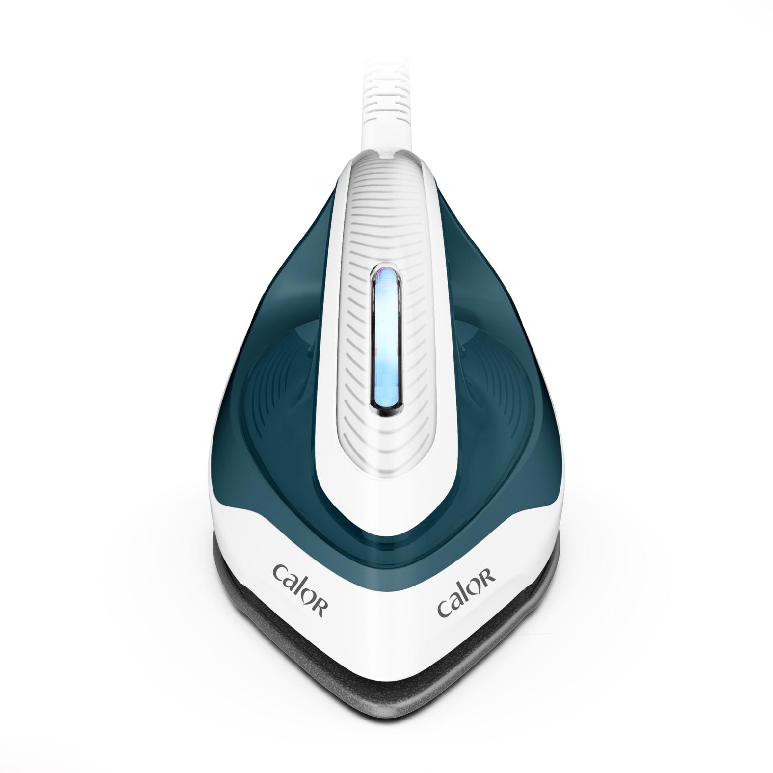 Voir la diapositive 3 : CALOR Centrale vapeur SV6112CO - Bleu et blanc