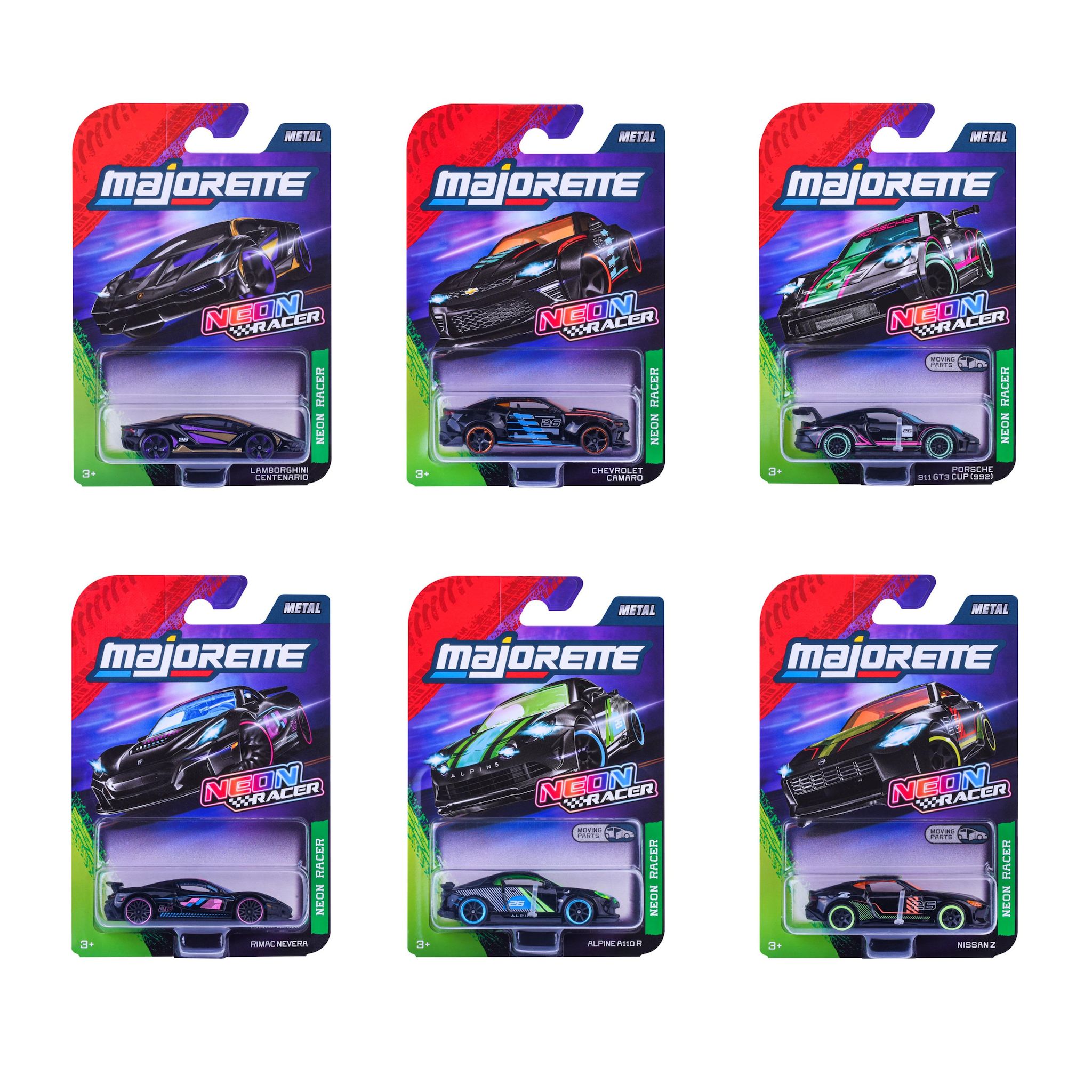 Voir la diapositive 2 : SMOBY Voiture SL Neon Racer x1