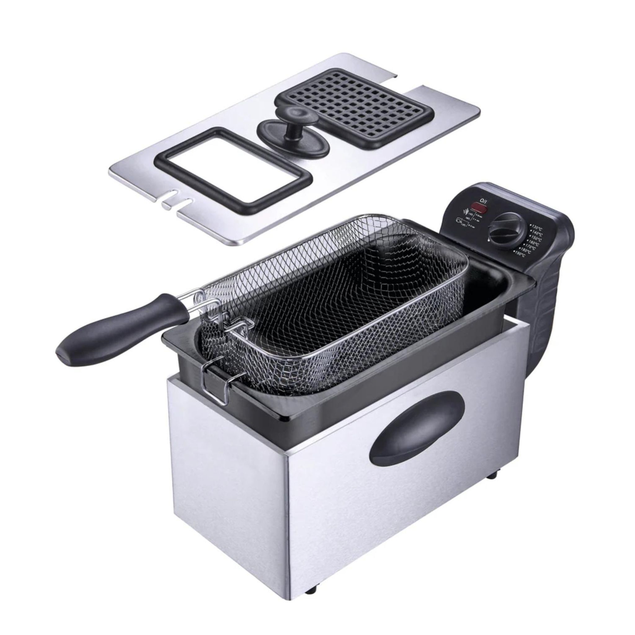 Voir la diapositive 4 : LITTLE BALANCE Friteuse tradition 8521 - Inox